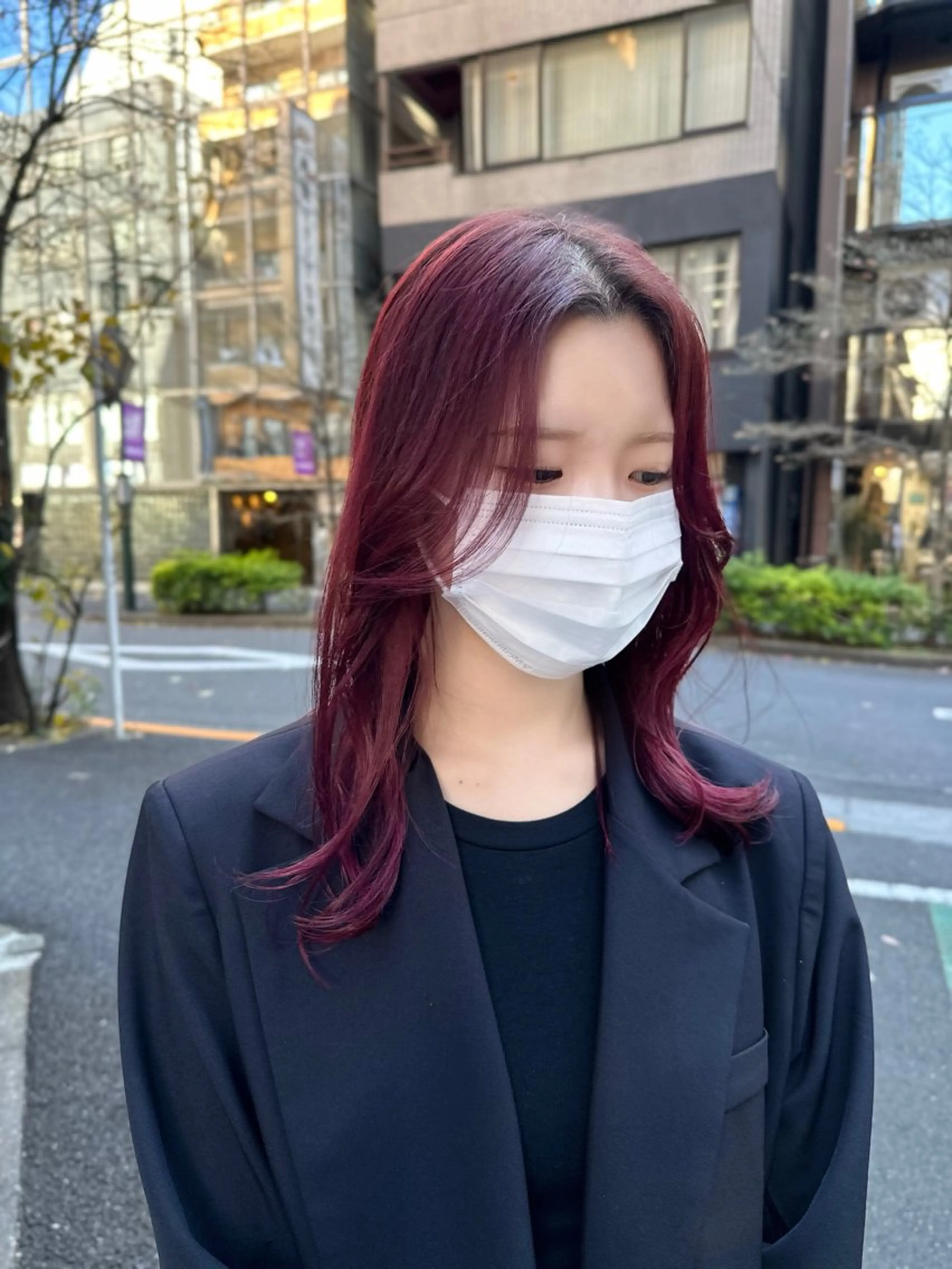 セミロング 新宿御苑前/新宿 Ryuseiのヘアスタイル