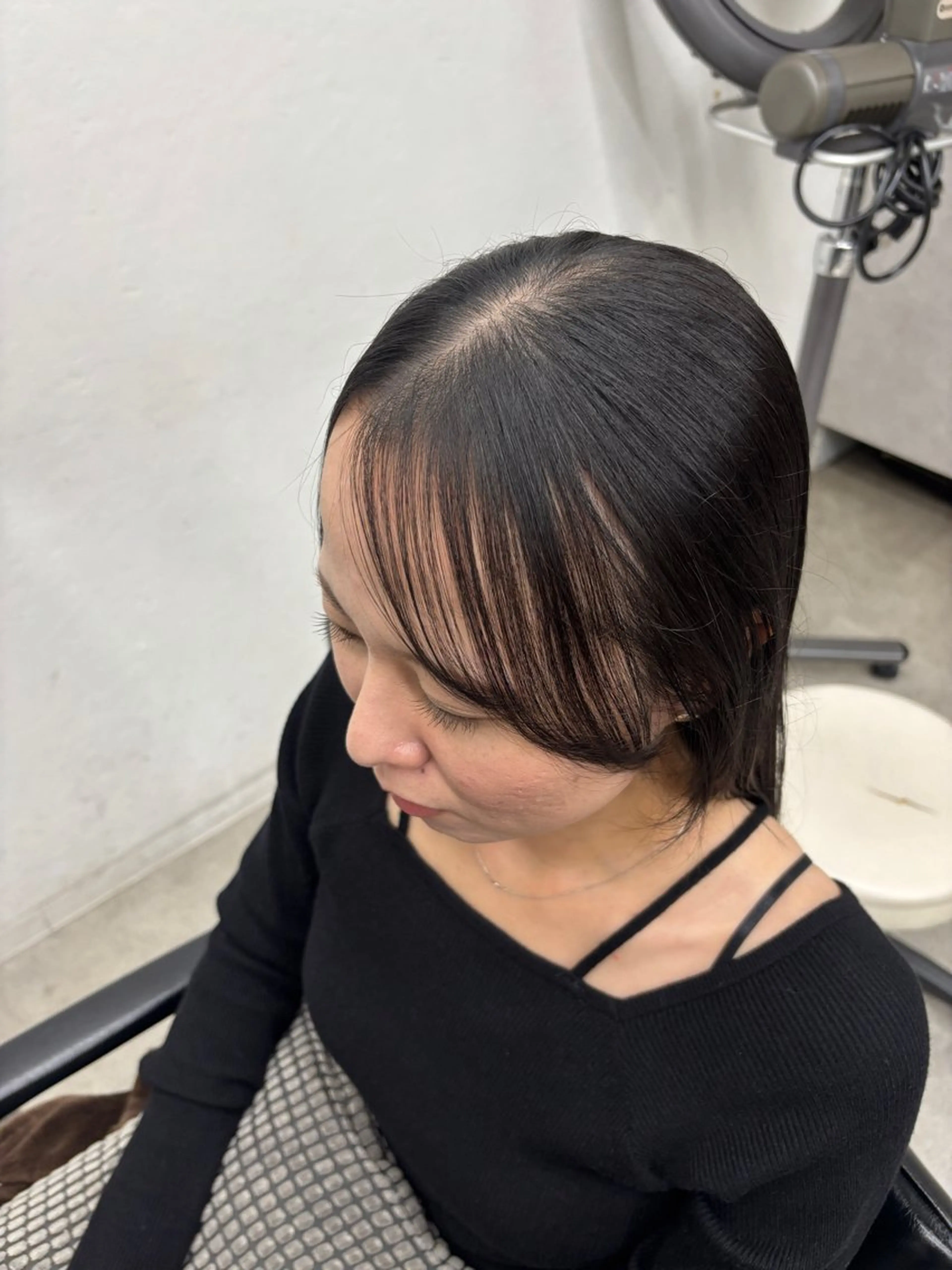 ロング 縮毛矯正 縮毛矯正 トリートメント 宮尾 星夢のヘアスタイル