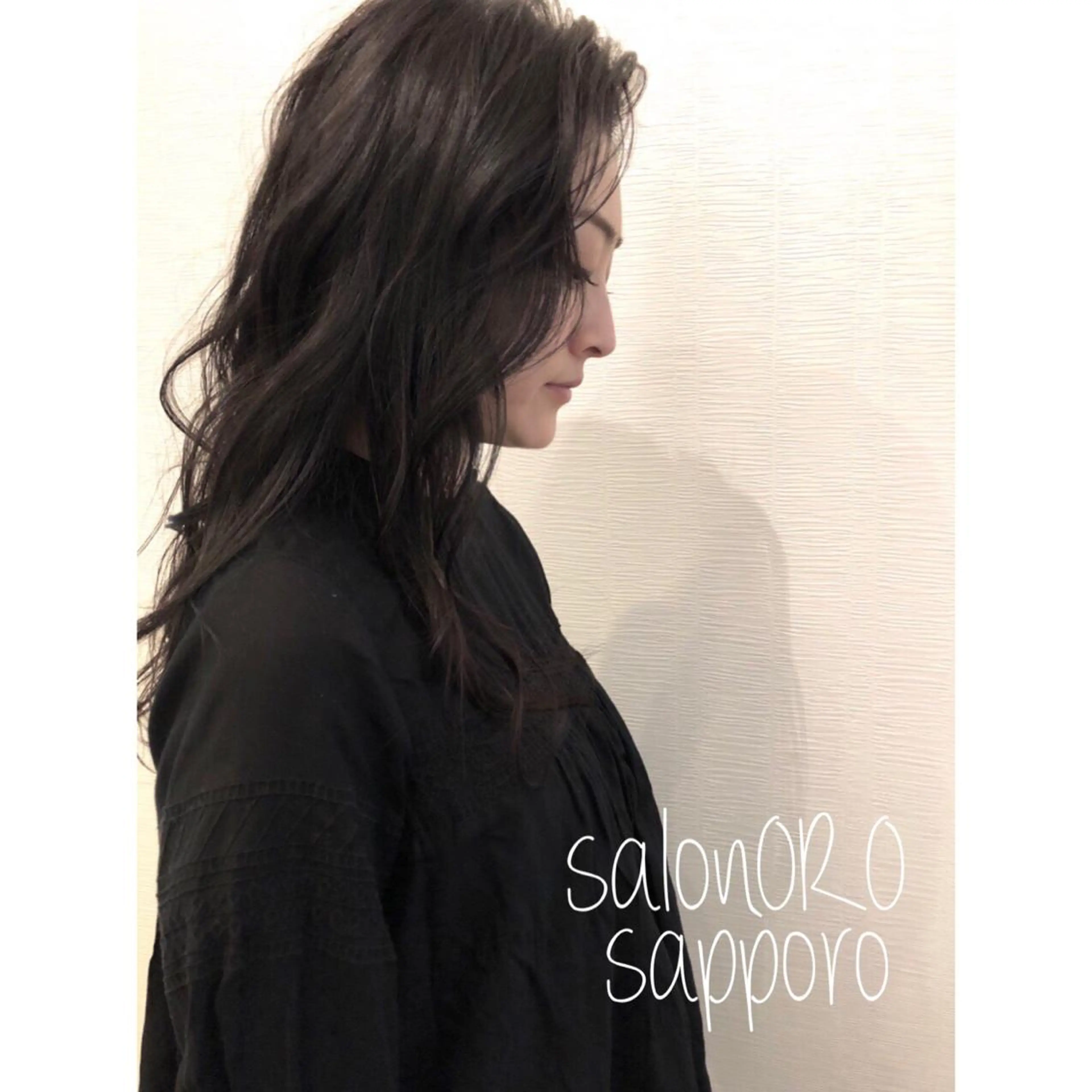 ロング 平川 友希子のヘアスタイル