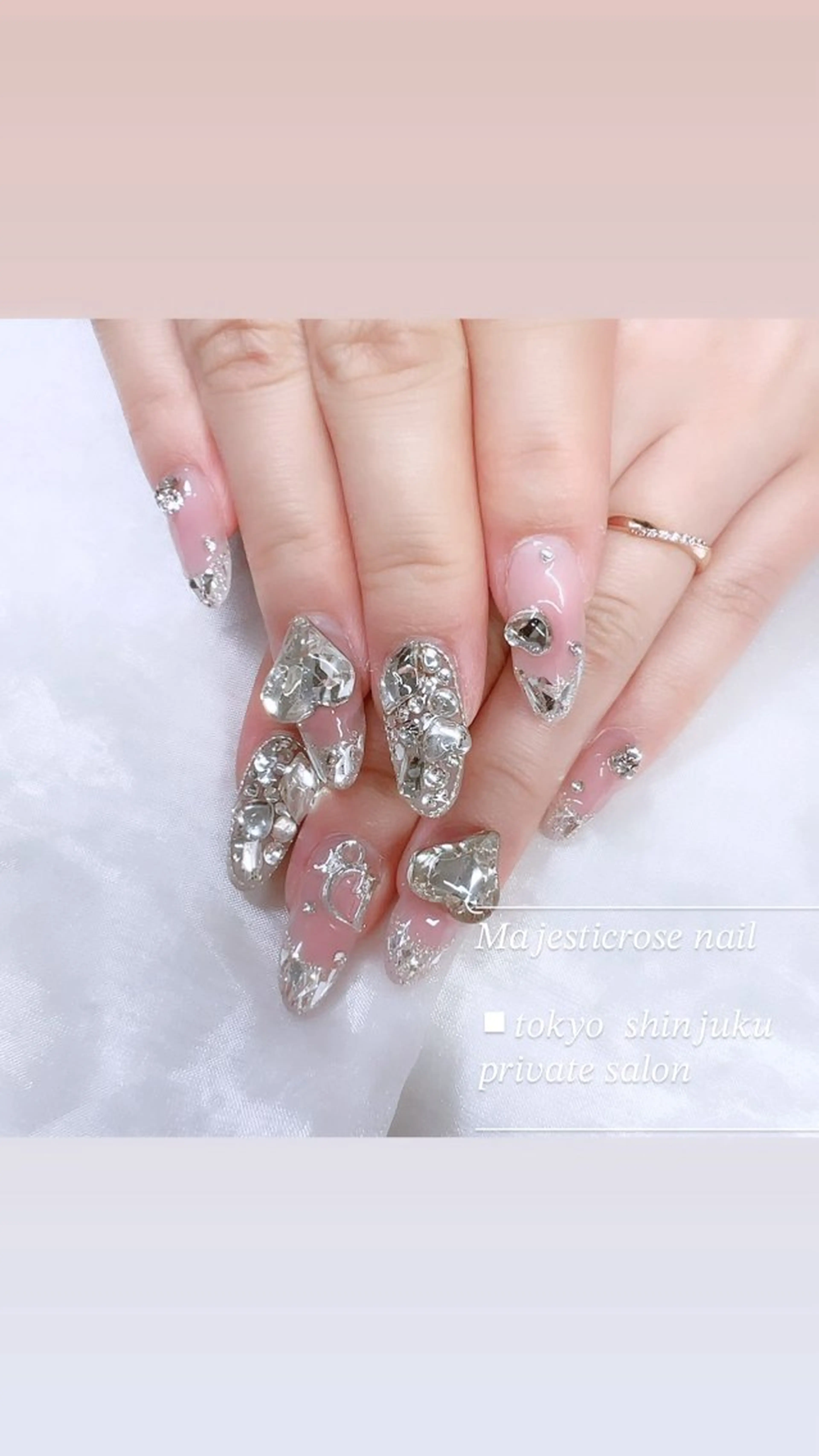 ネイル ハンドネイル Majesticrose_nail所属・nail l_yukiのネイルデザイン
