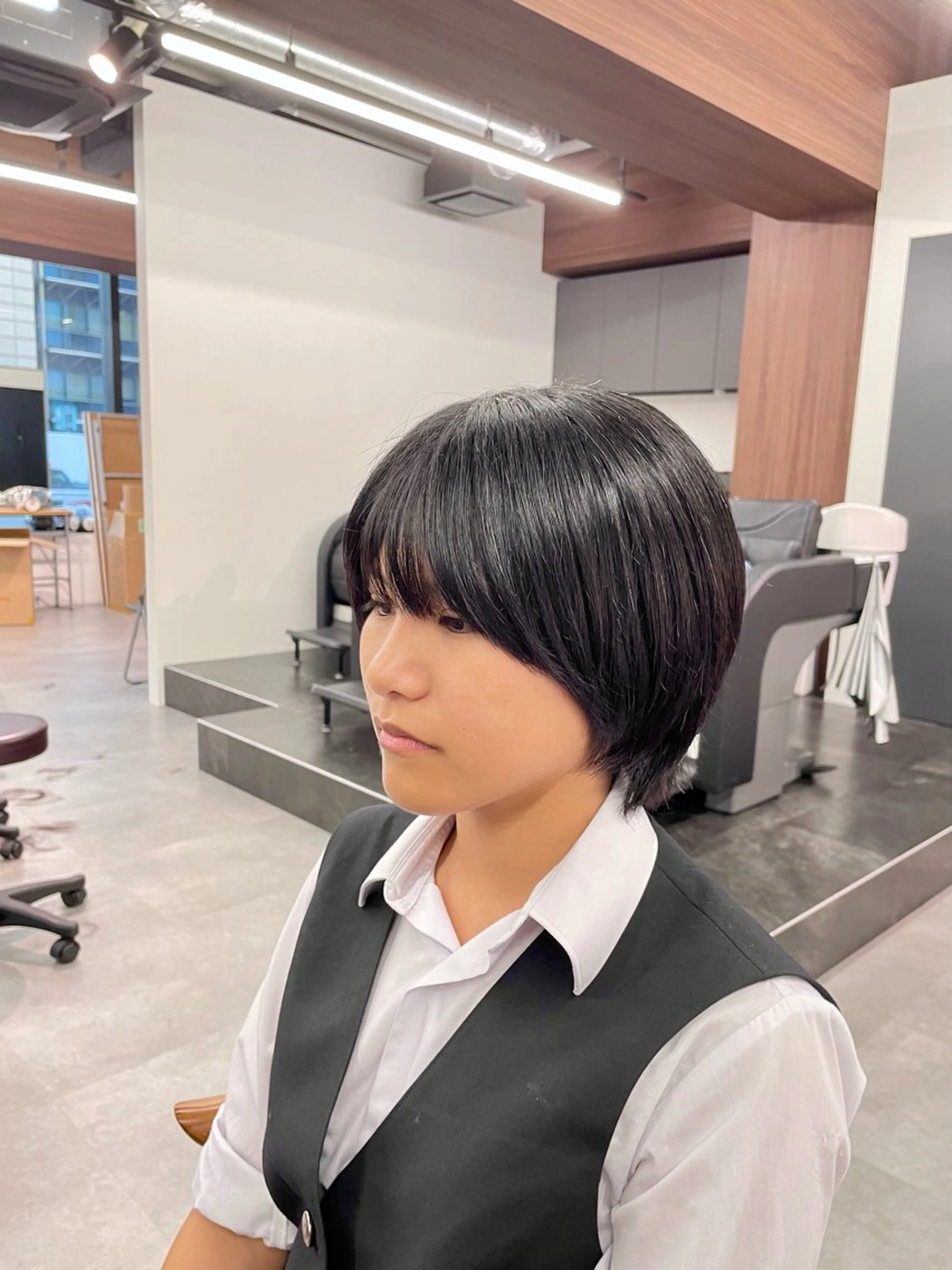 ショート 似合わせボブ🌟 艶髪特化💗村松優斗のヘアスタイル