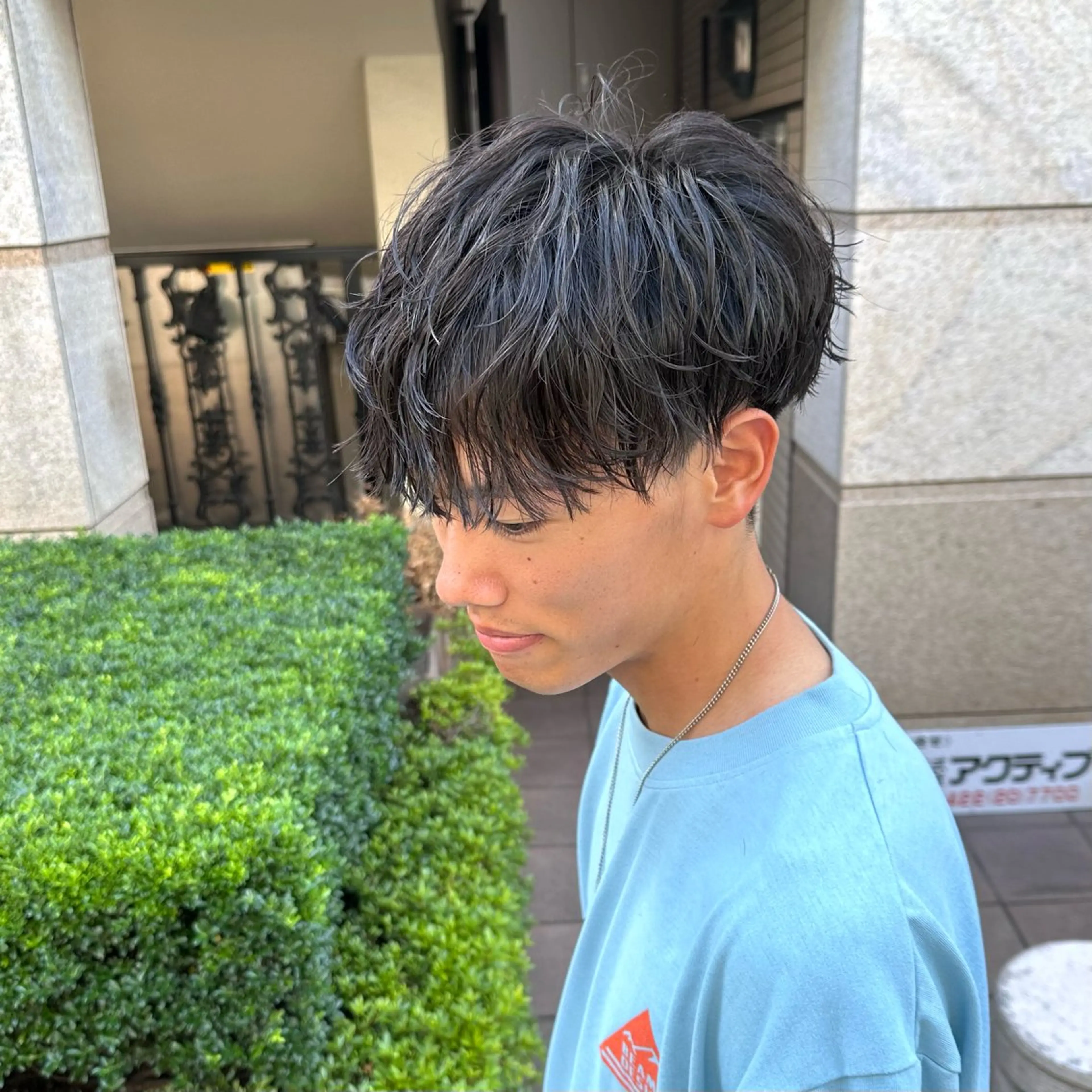 パーマ メンズ 🌈【曲がる縮毛矯正 】🌈益子卓馬のヘアスタイル