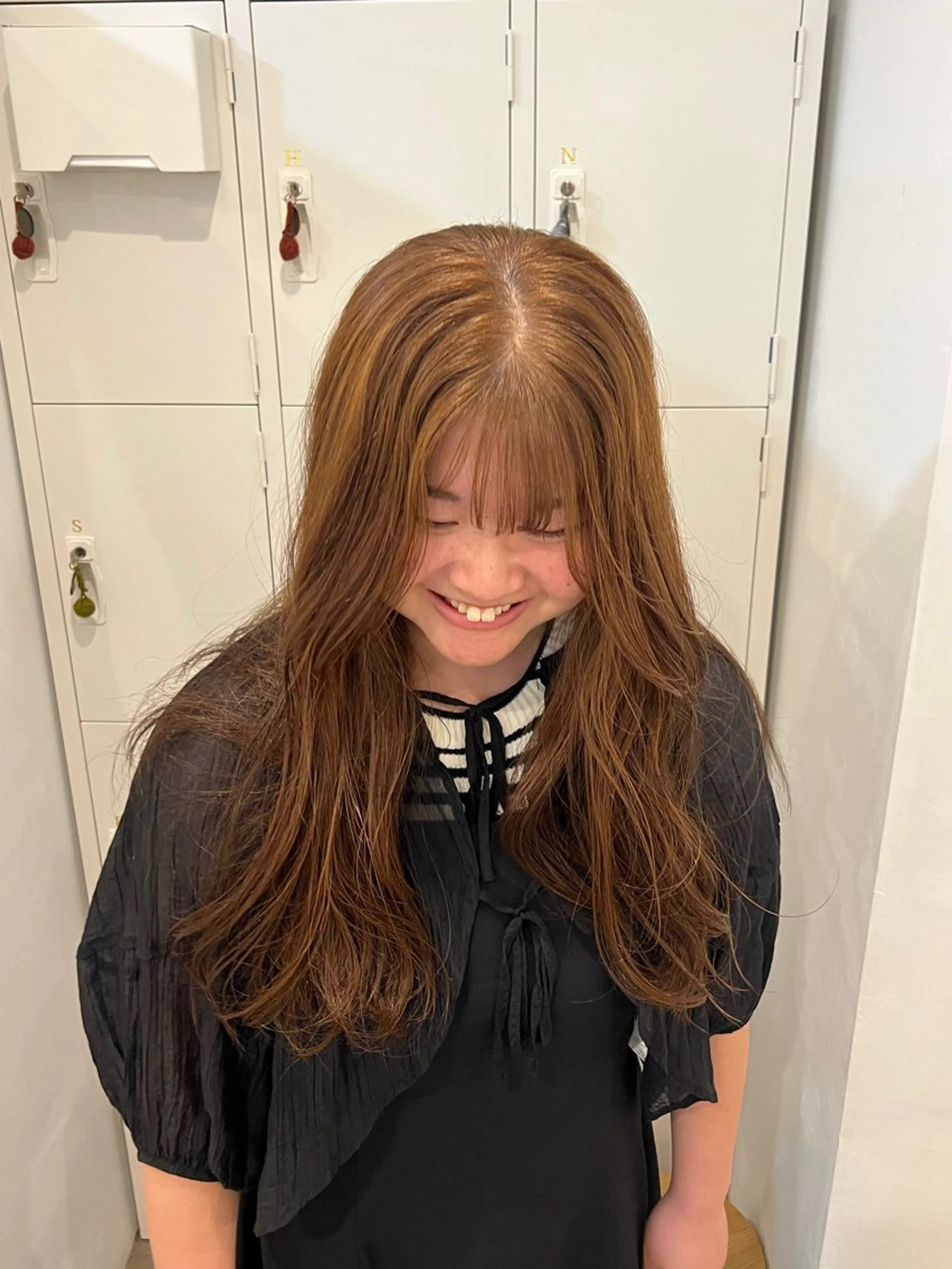 ロング カラー H 梅田所属・藤本 泰 / カットモデル様募集中のヘアスタイル