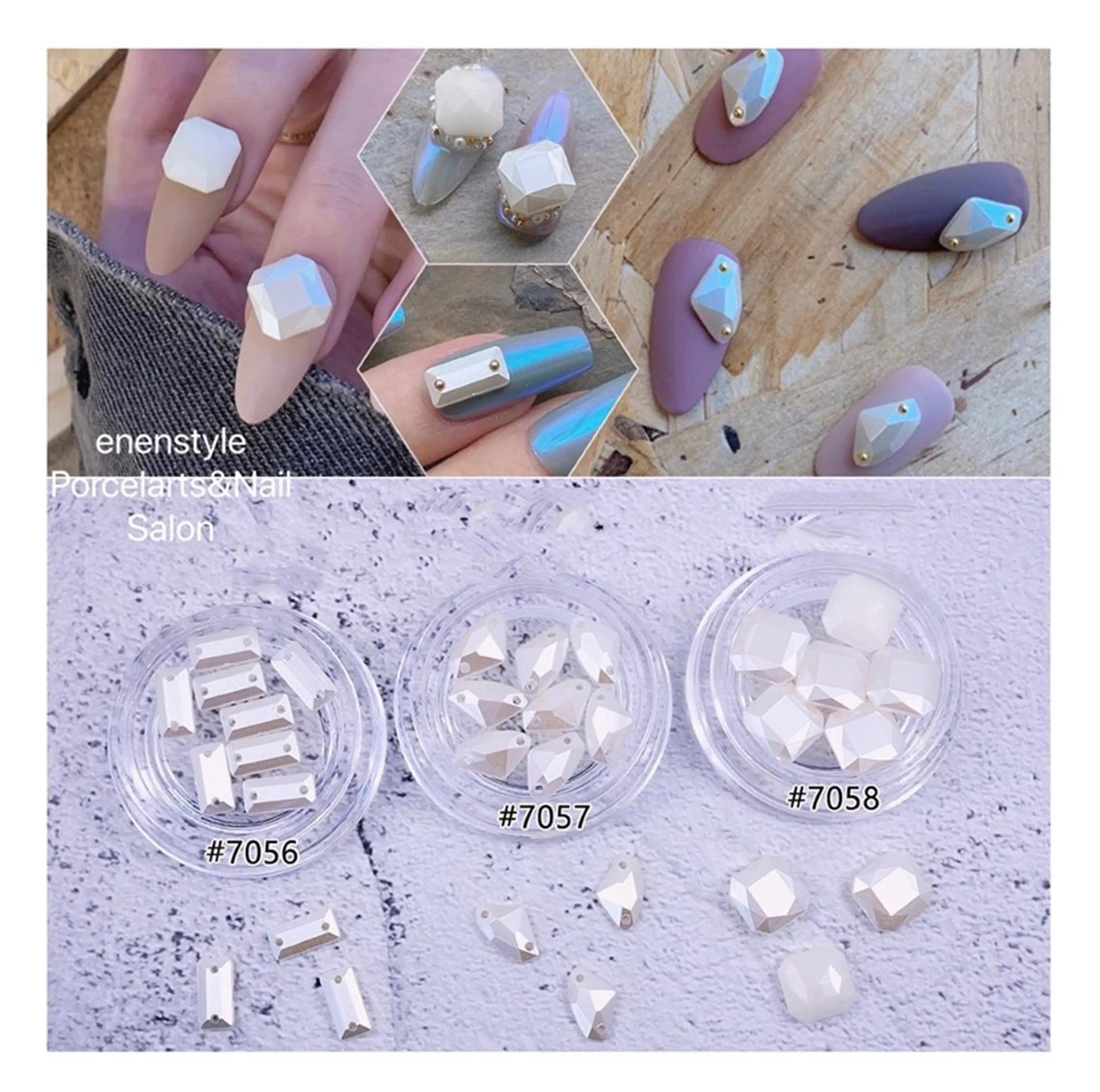 ミディアム ネイル 👑enen style👑のネイルデザイン