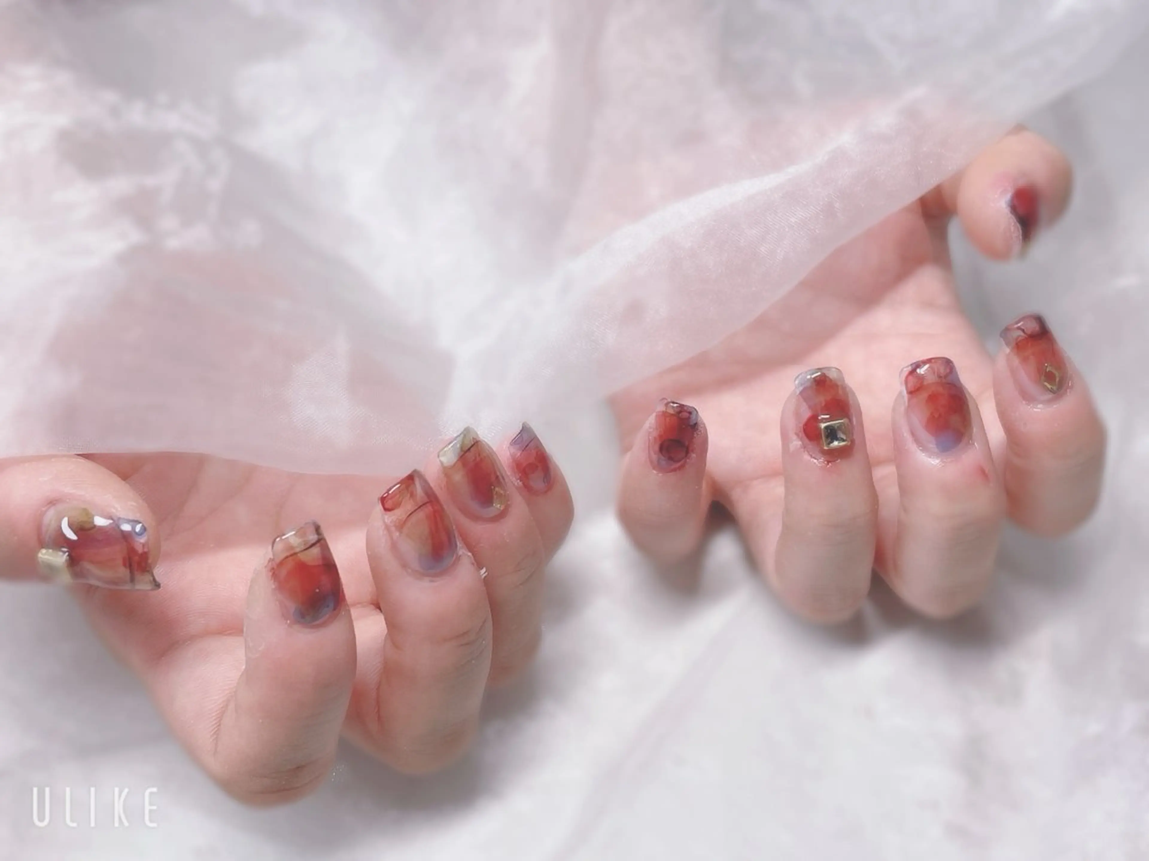 ネイル ニュアンスネイル BABY LION :Linaのネイルデザイン