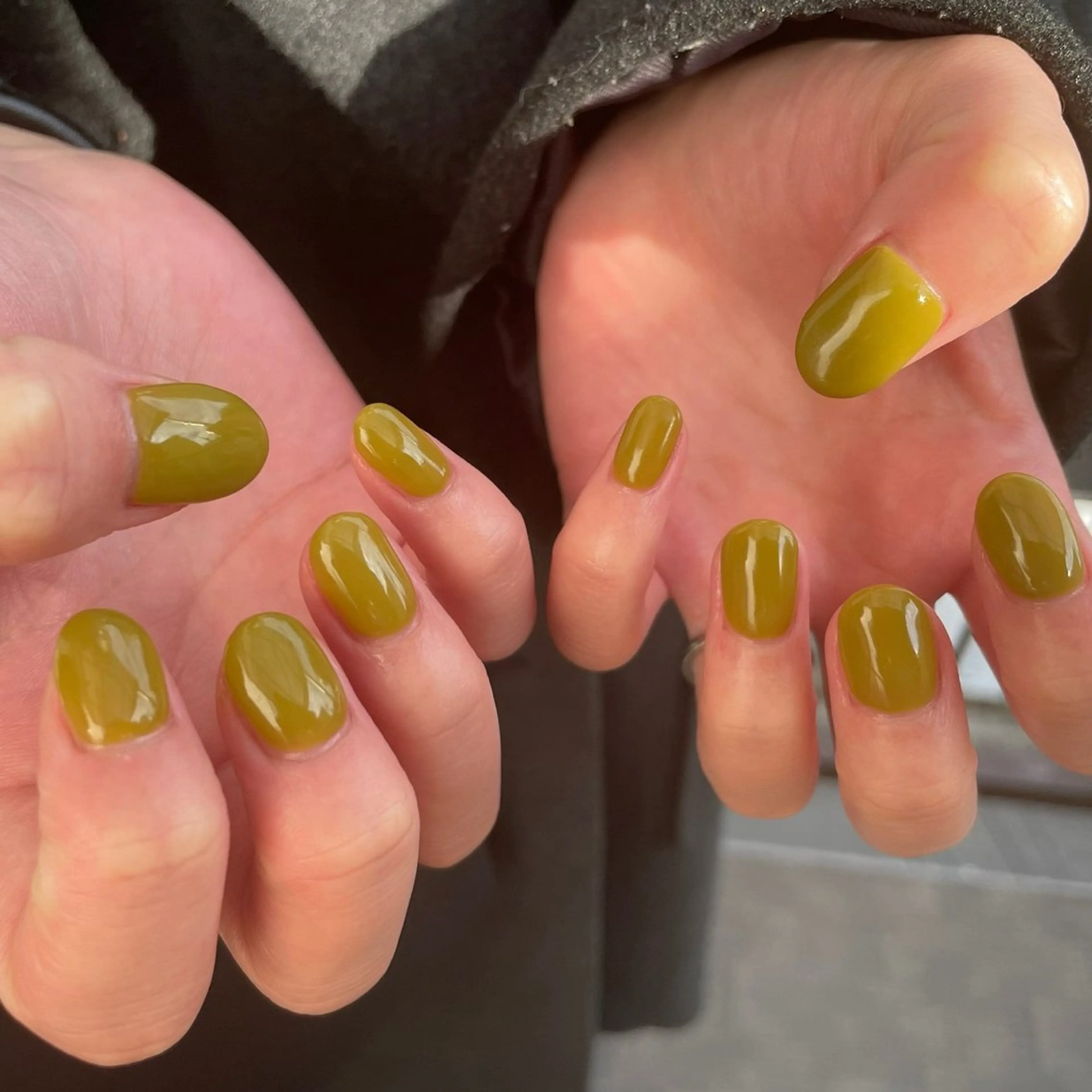 《ハンド》長さ出し10本+カラーグラ orラメグラor ワンカラー¥11990【土日祝¥12990】の写真