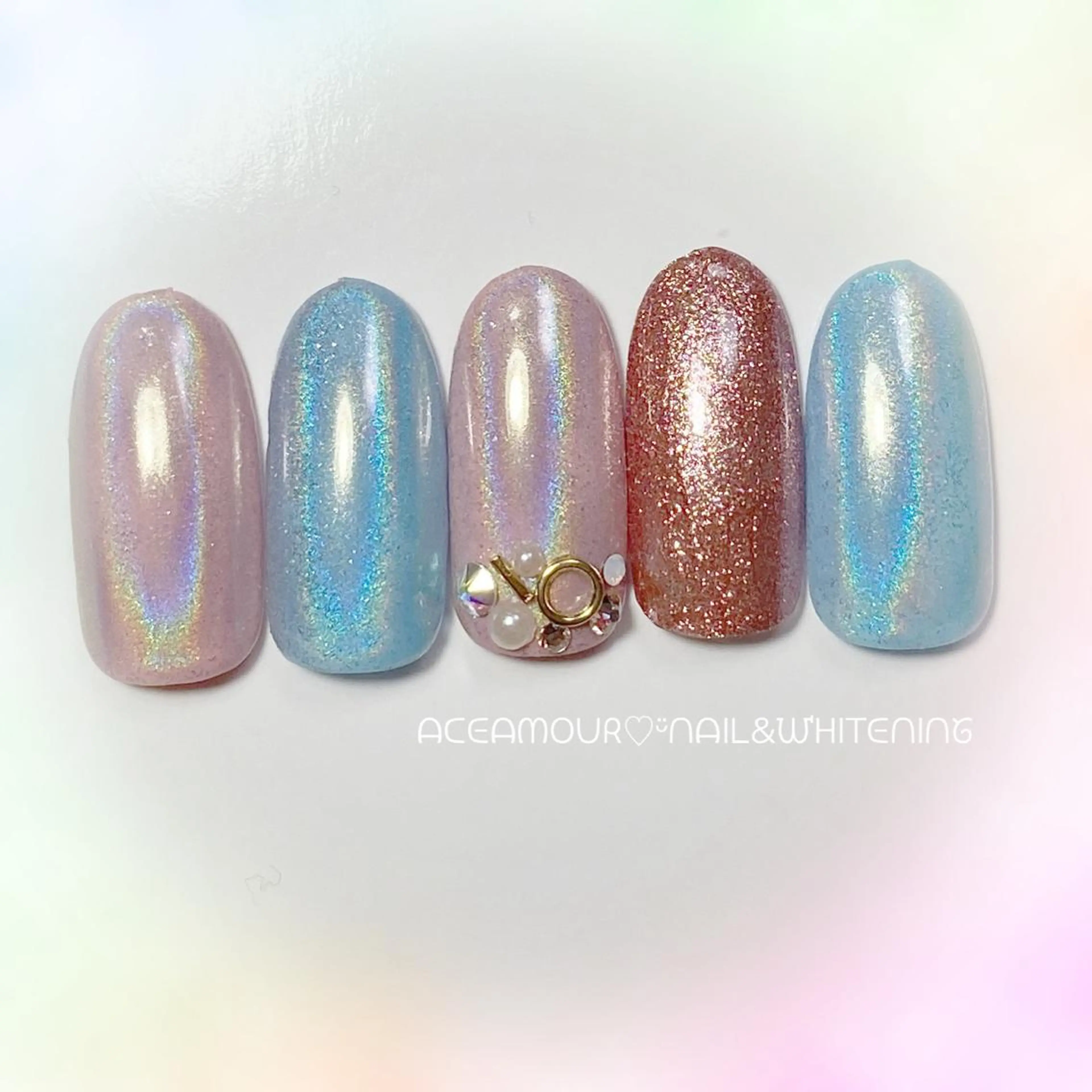 ネイル ネイル/耳つぼ /新ホワイトニングのネイルデザイン