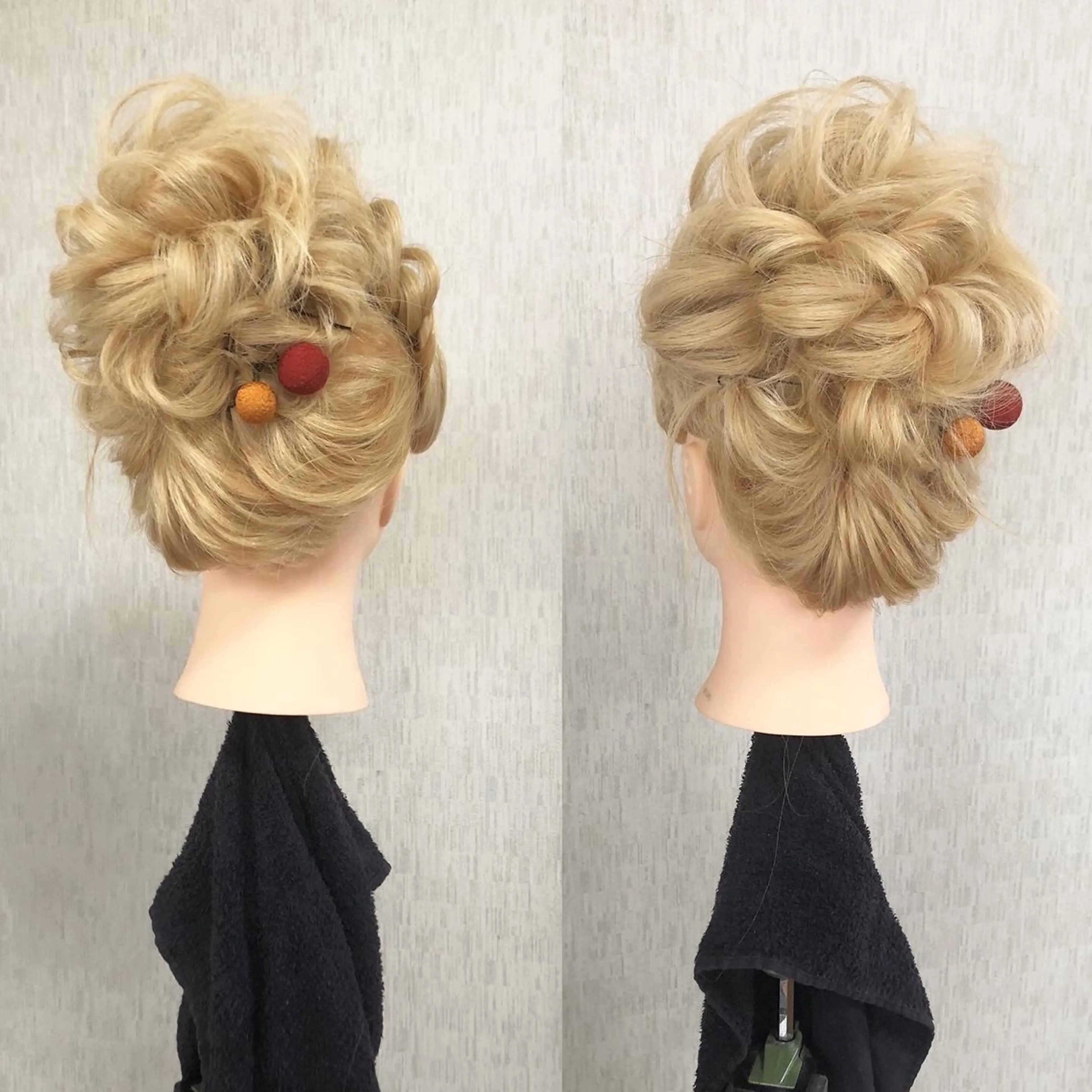 ヘアアレンジ ツノガイ エリのヘアスタイル