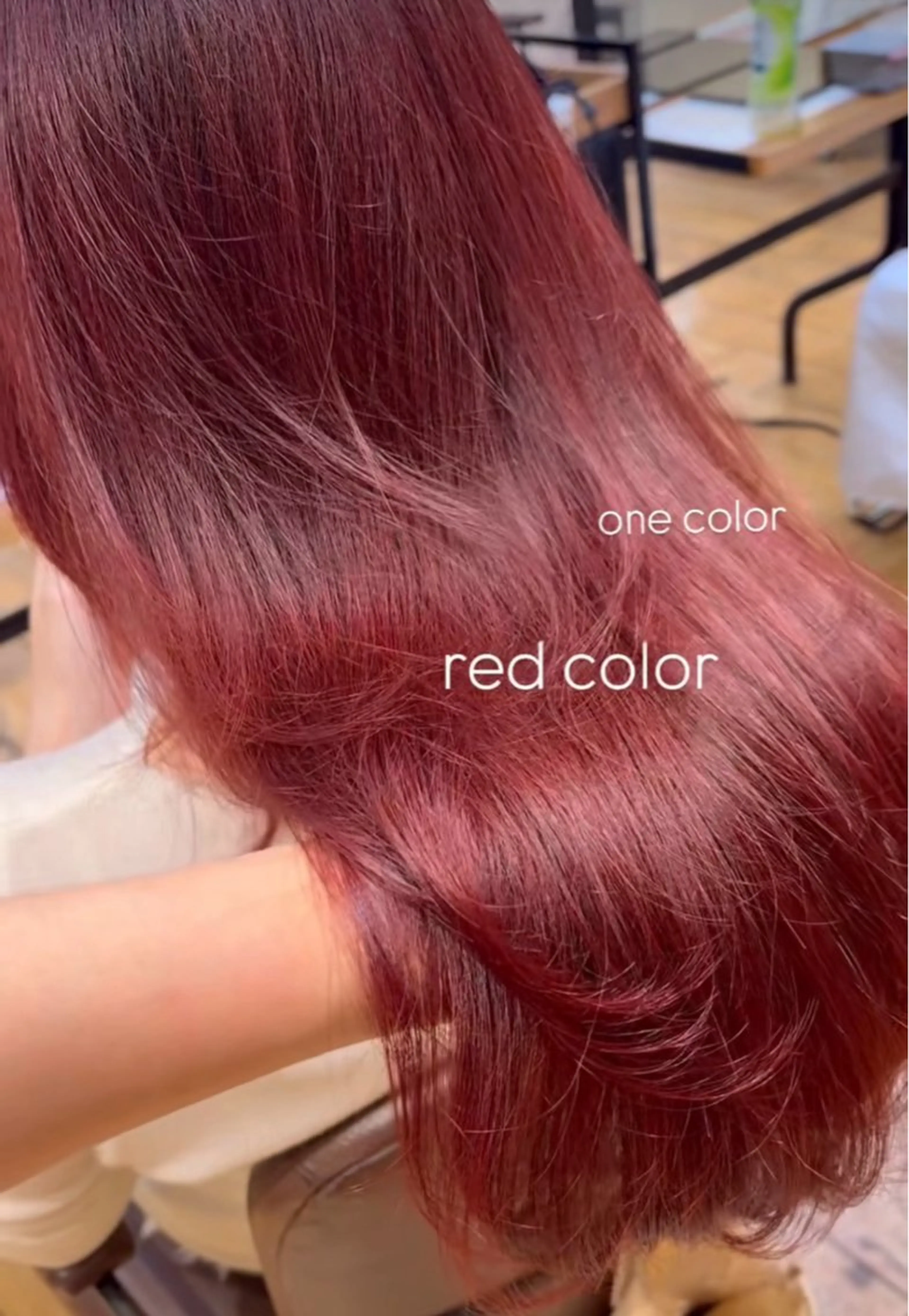 【4/22 15時~カラーモデル募集✨】ワンカラー+シャンプーブロー付きの写真