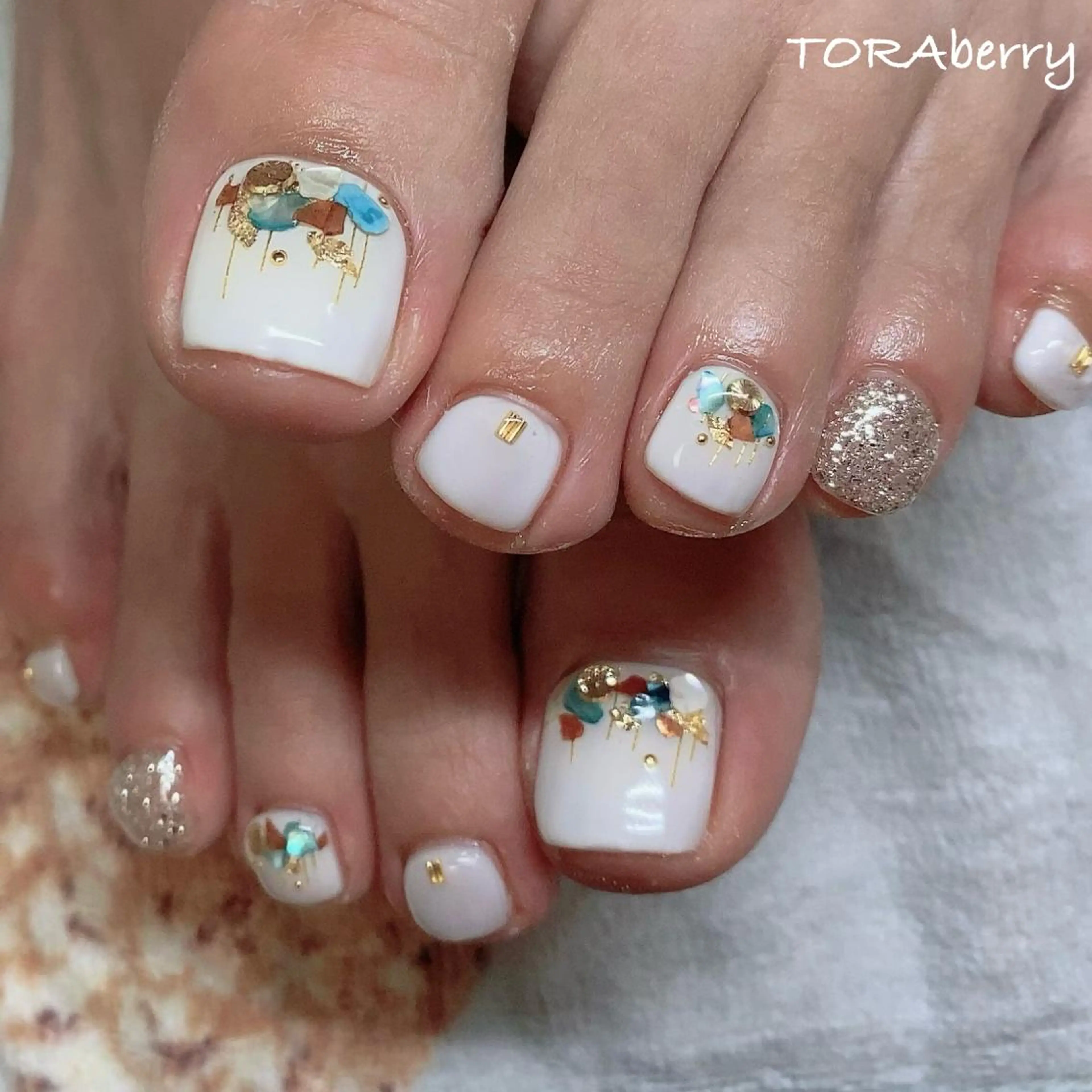 ネイル フットネイル ネイリスト なつみのネイルデザイン