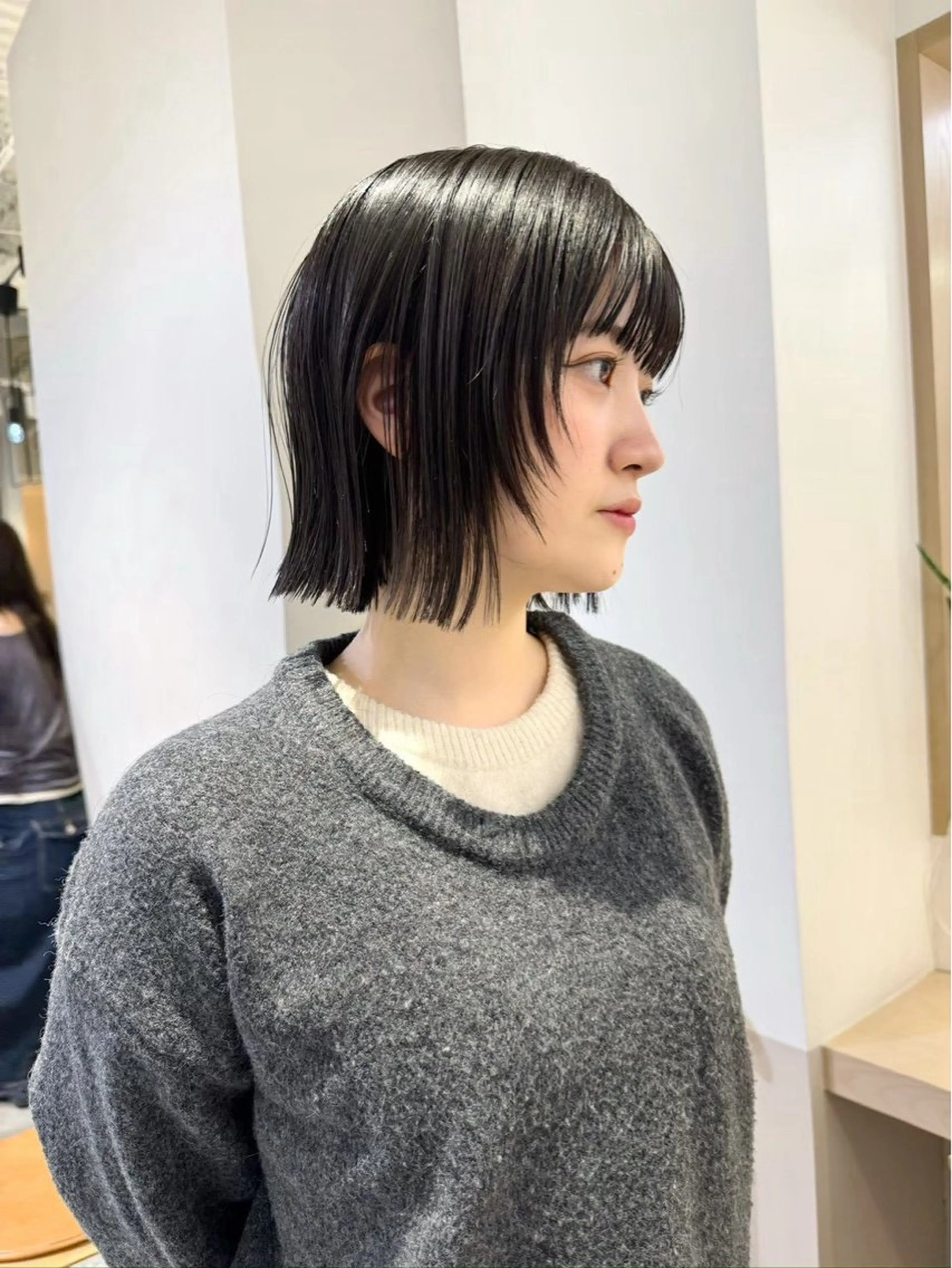 ショート ボブ レイヤーカット カットモデル募集中 /柏/内田友香のヘアスタイル