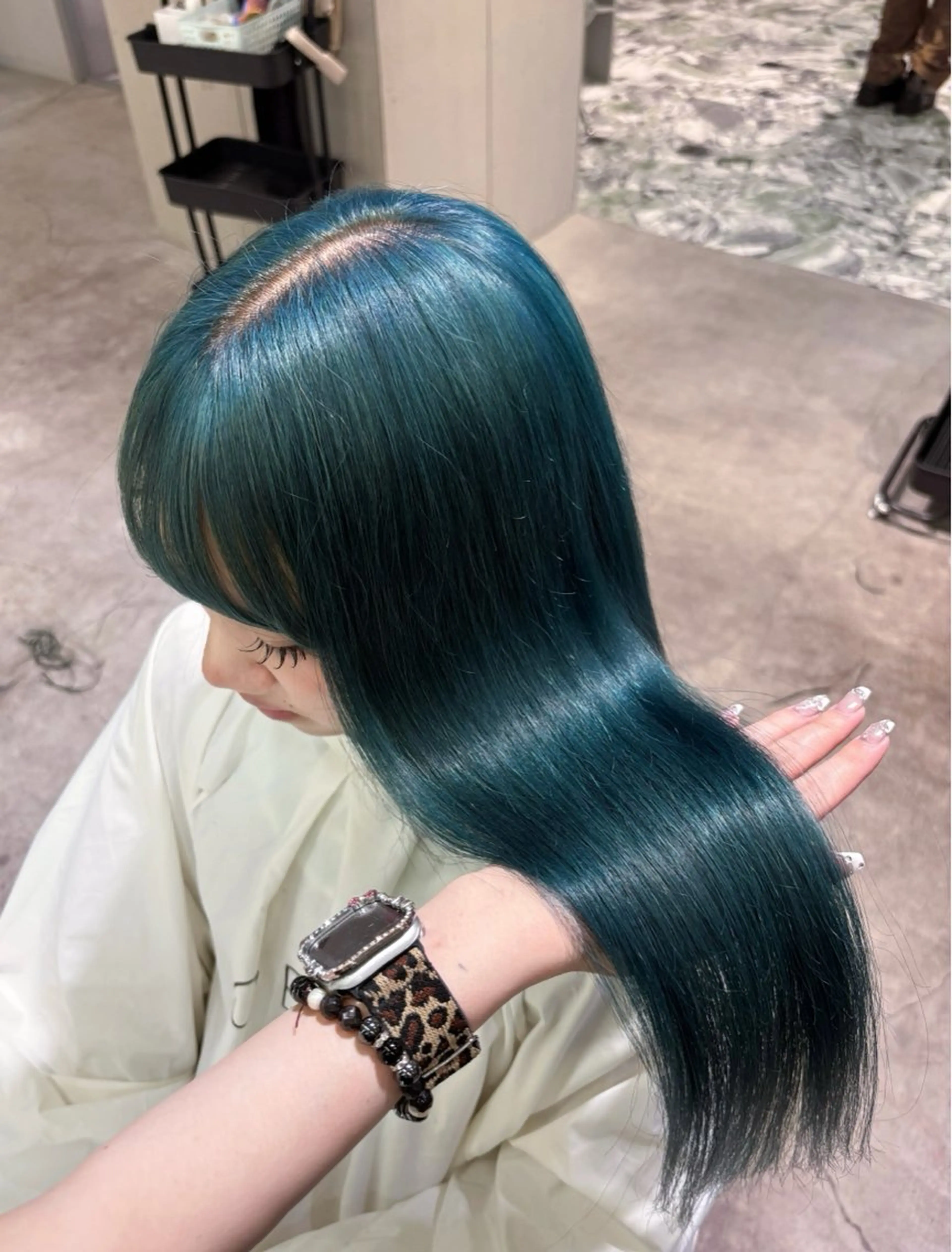 ロング カラー ヘアカラー 名駅/GEM lit risaのヘアスタイル