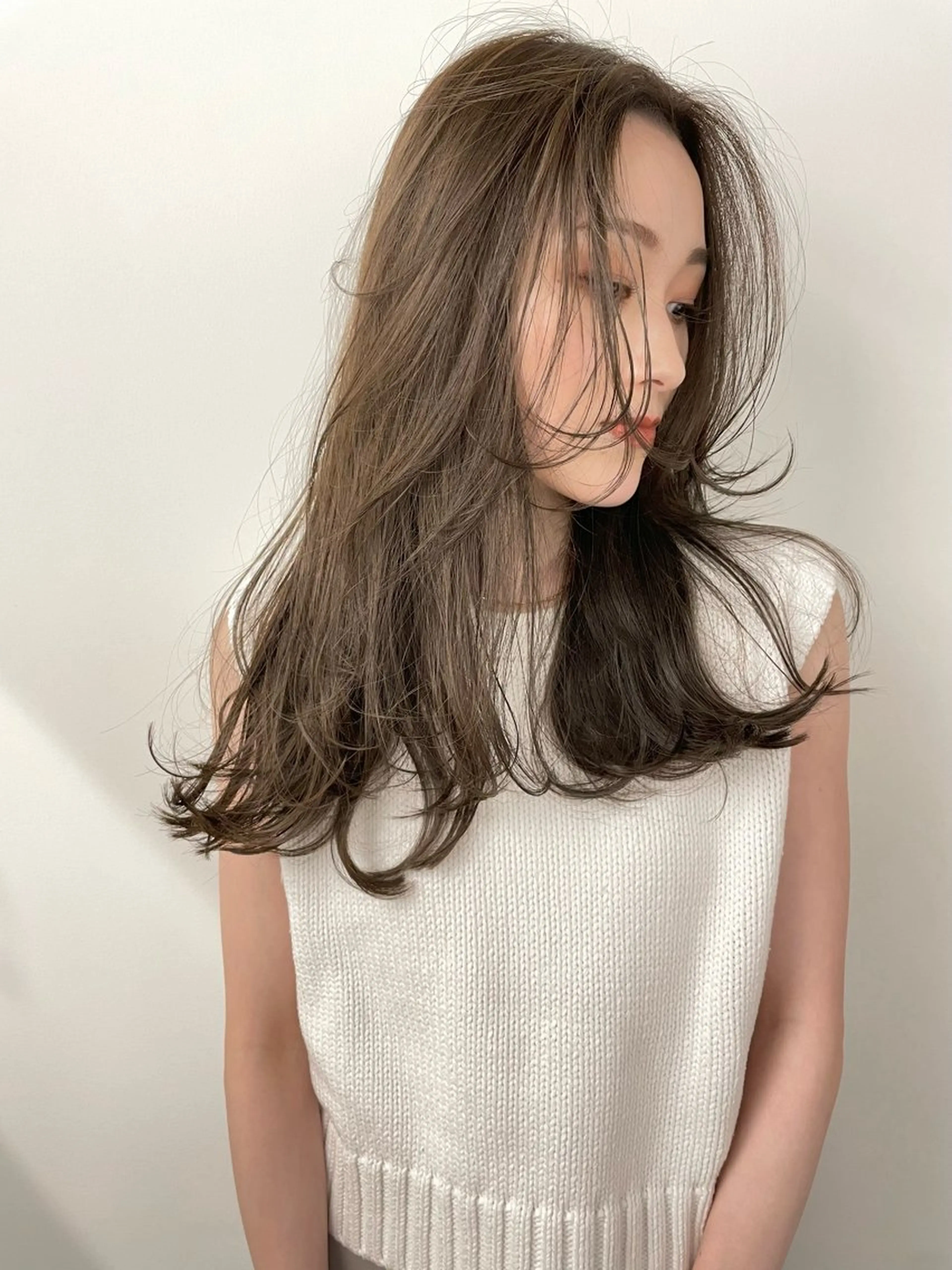 【ご新規様限定メニュー】カット＋透明感カラー＋1stepトリートメントの写真