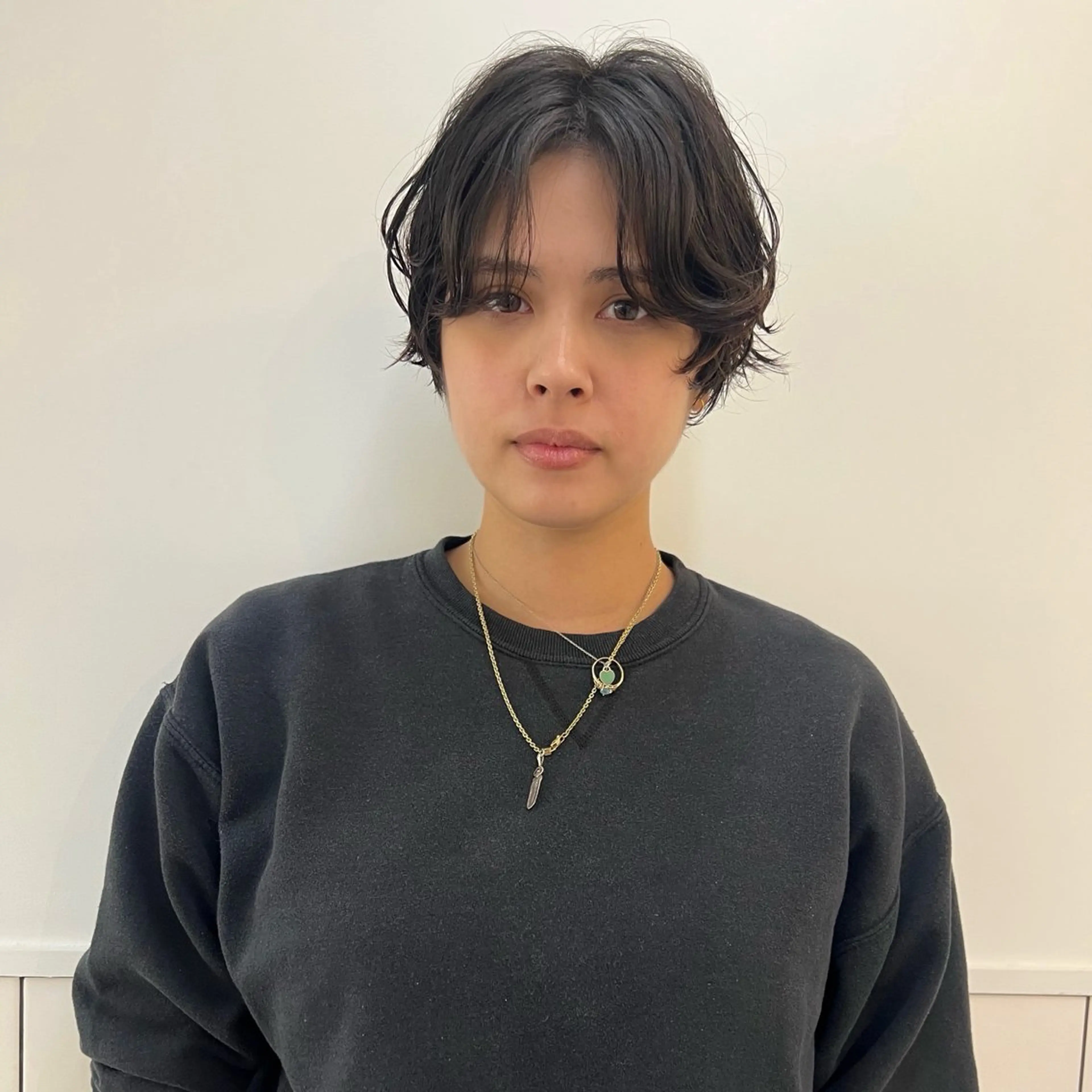ショート パーマ カット パーマ トリートメント era shioriのヘアスタイル