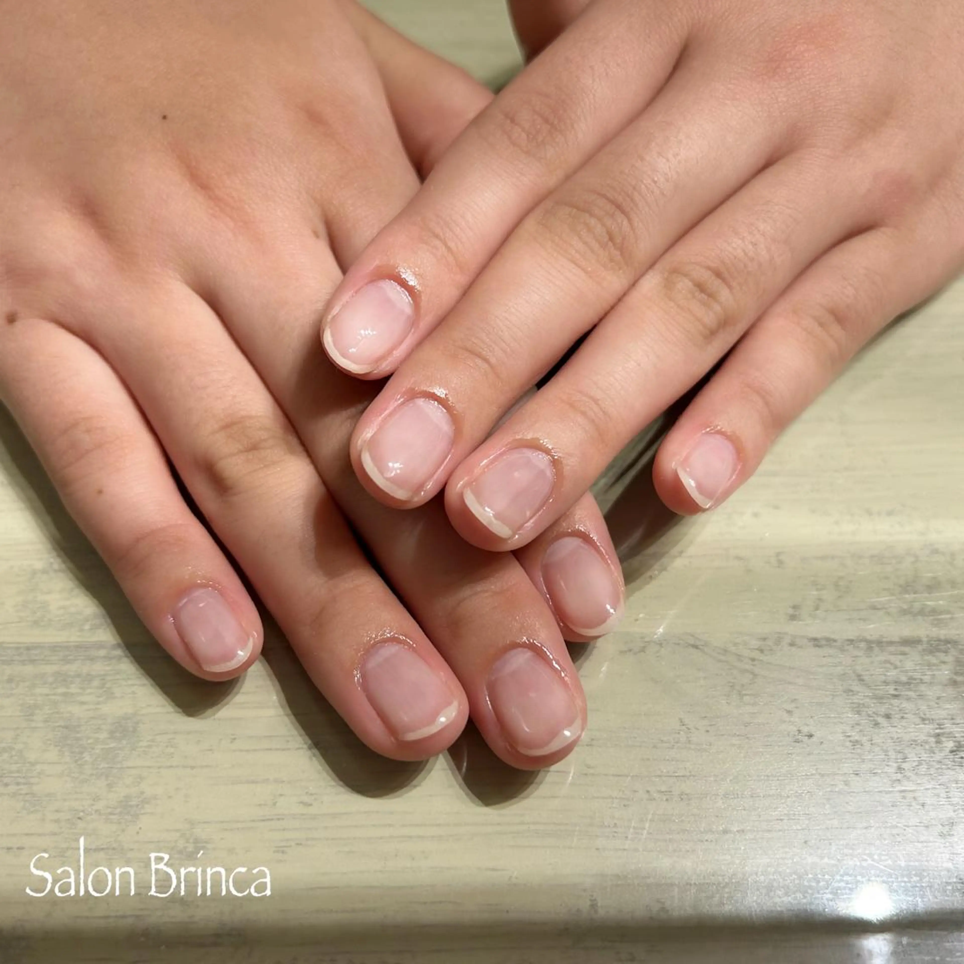 ネイル クリアネイル Salon Brinca 中村のネイルデザイン