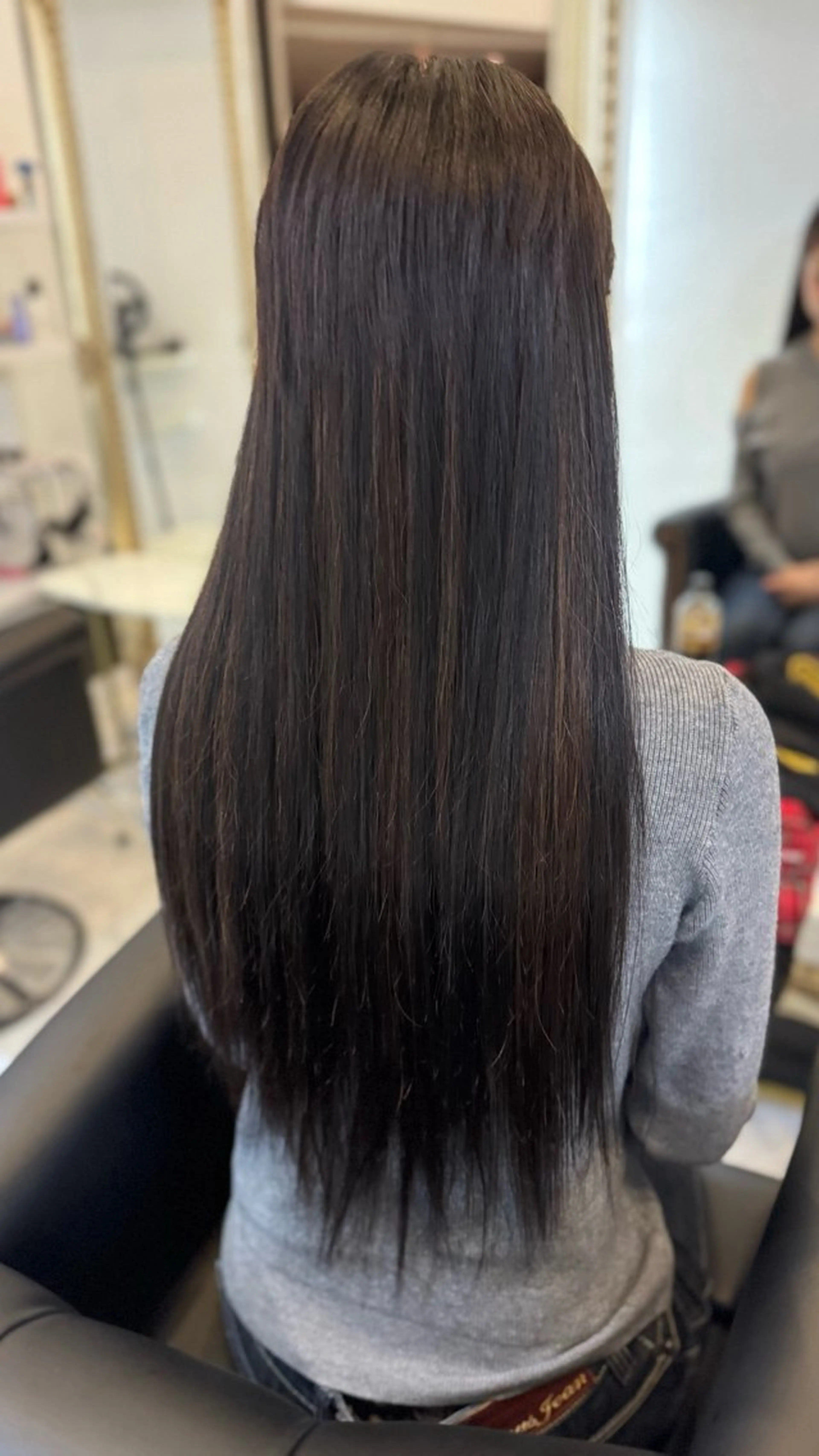 ロング カラー カット ヘアカラー エクステ JADE 💎 Yukiのヘアスタイル