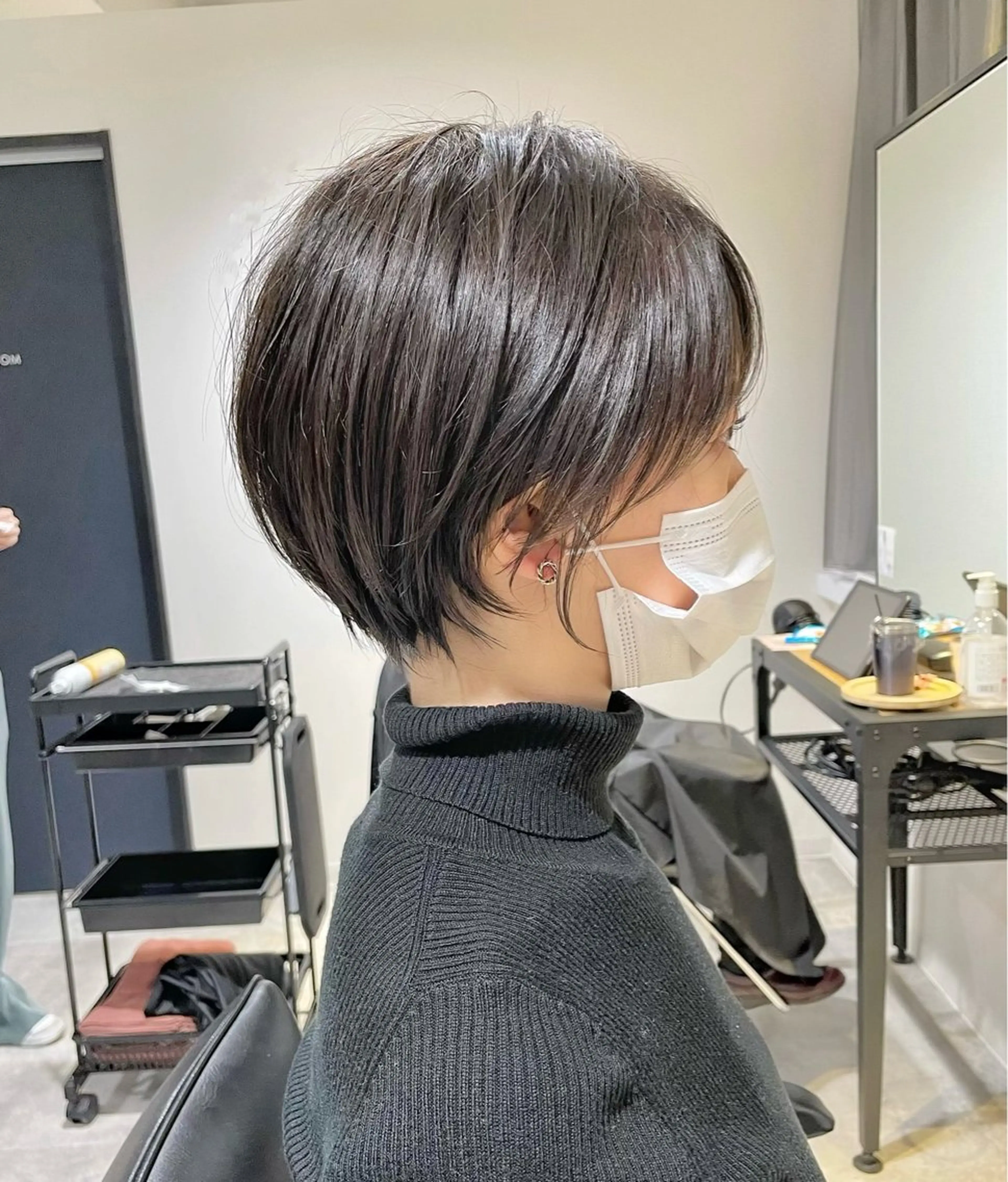 ショート 重里 瑠花のヘアスタイル