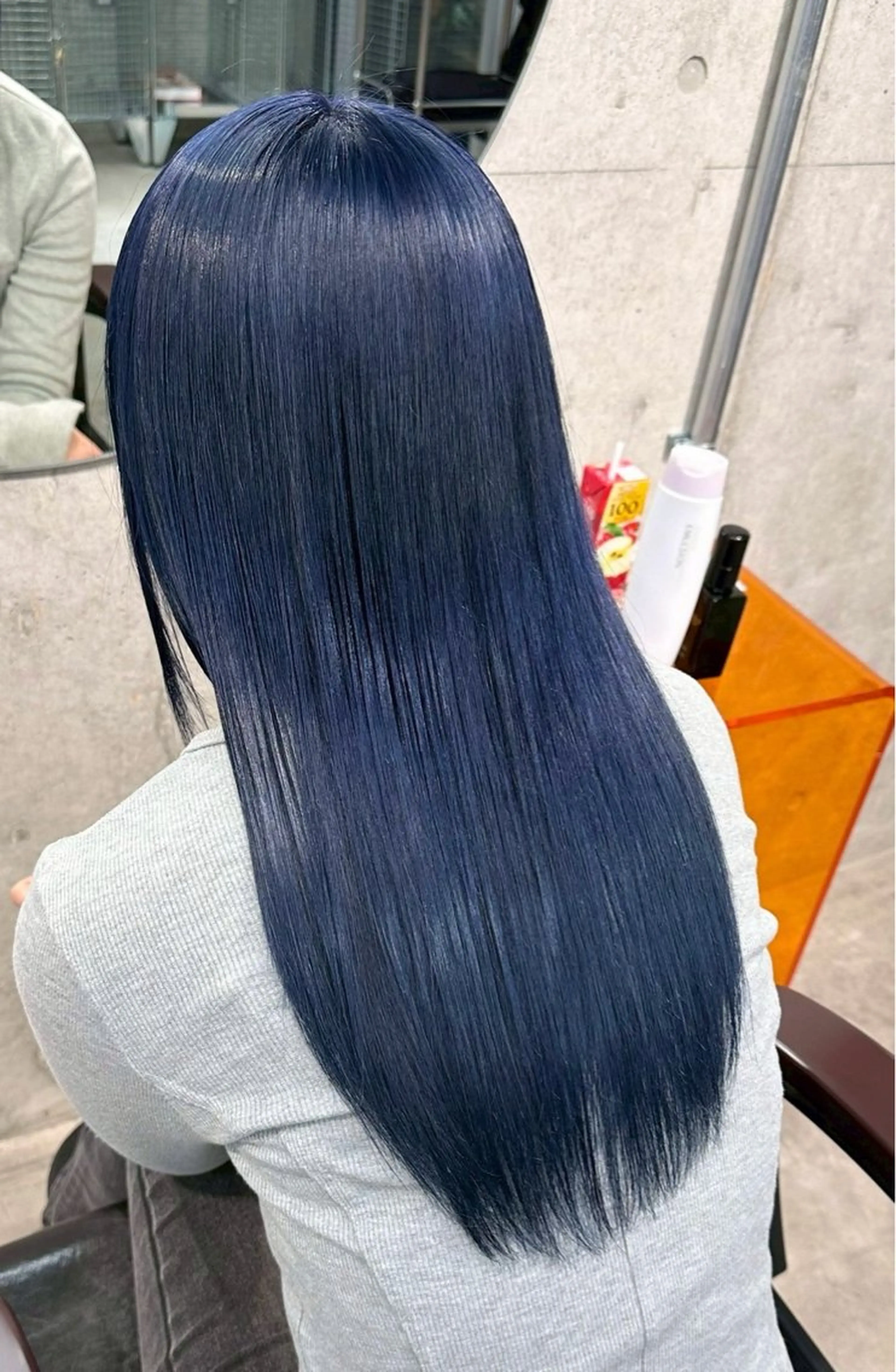 ロング カラー カット ヘアカラー トリートメント フジマ ハルナのヘアスタイル