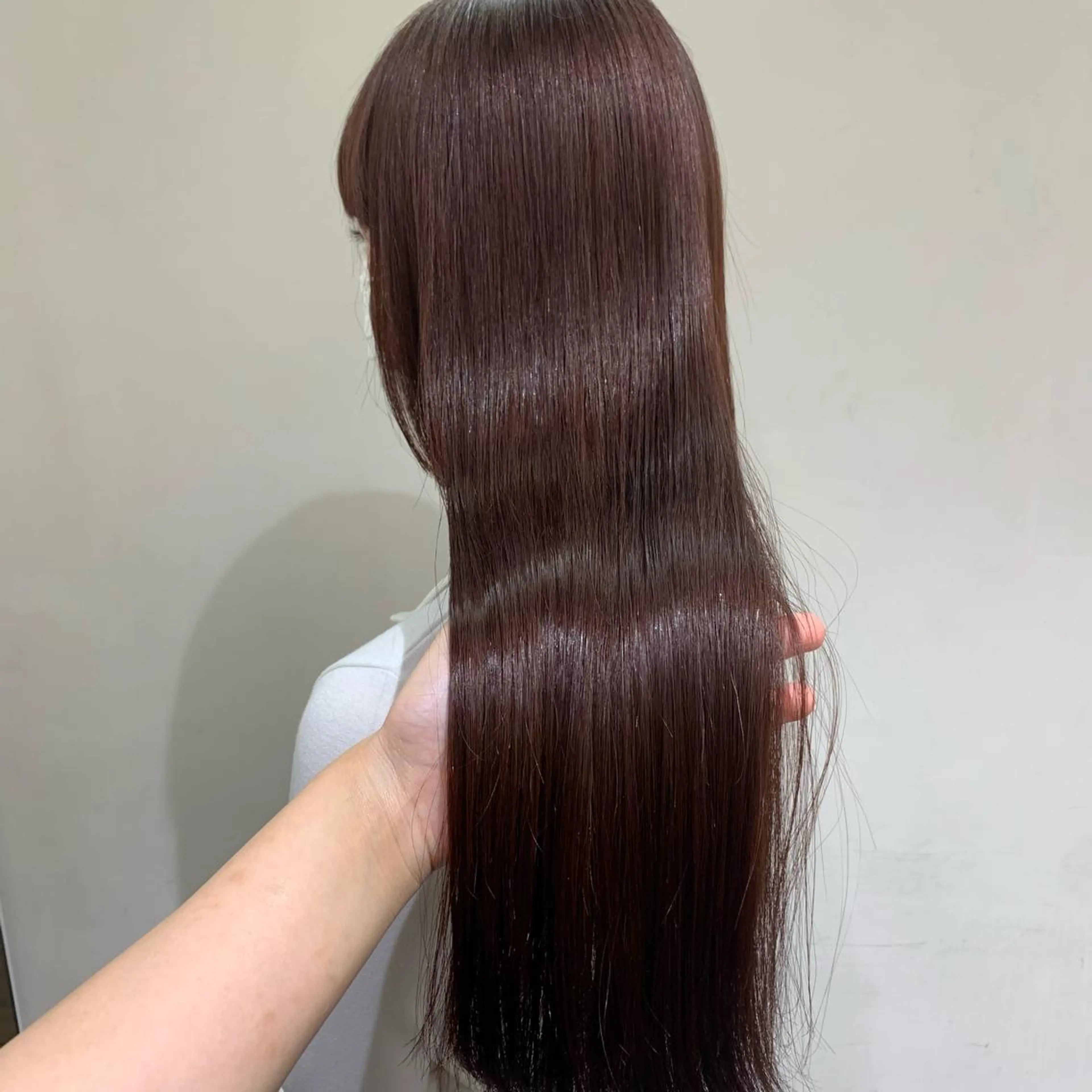 カラー GO TODAY シェアサロン 銀座Arc店所属・デジタルパーマ🫧 韓国風ヘア🫧サクラのヘアスタイル