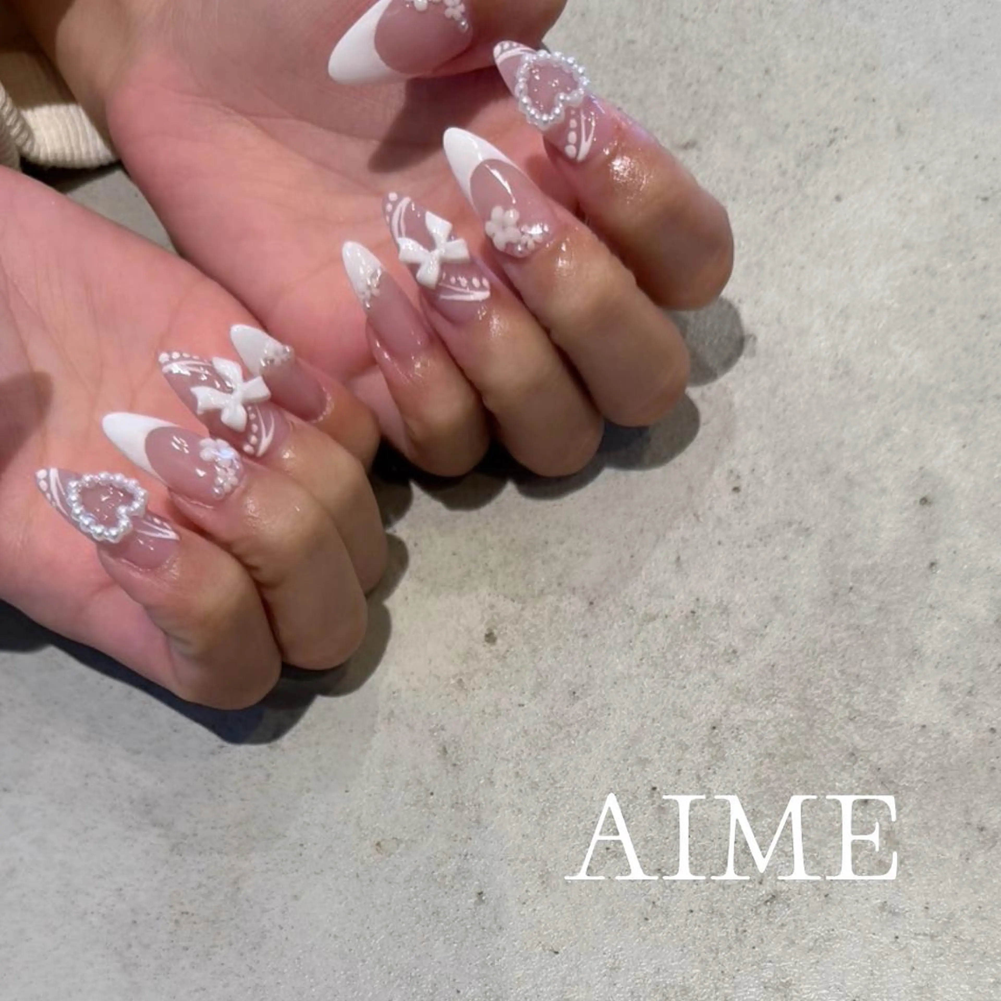 ネイル ハンドネイル AIME （momo）のネイルデザイン
