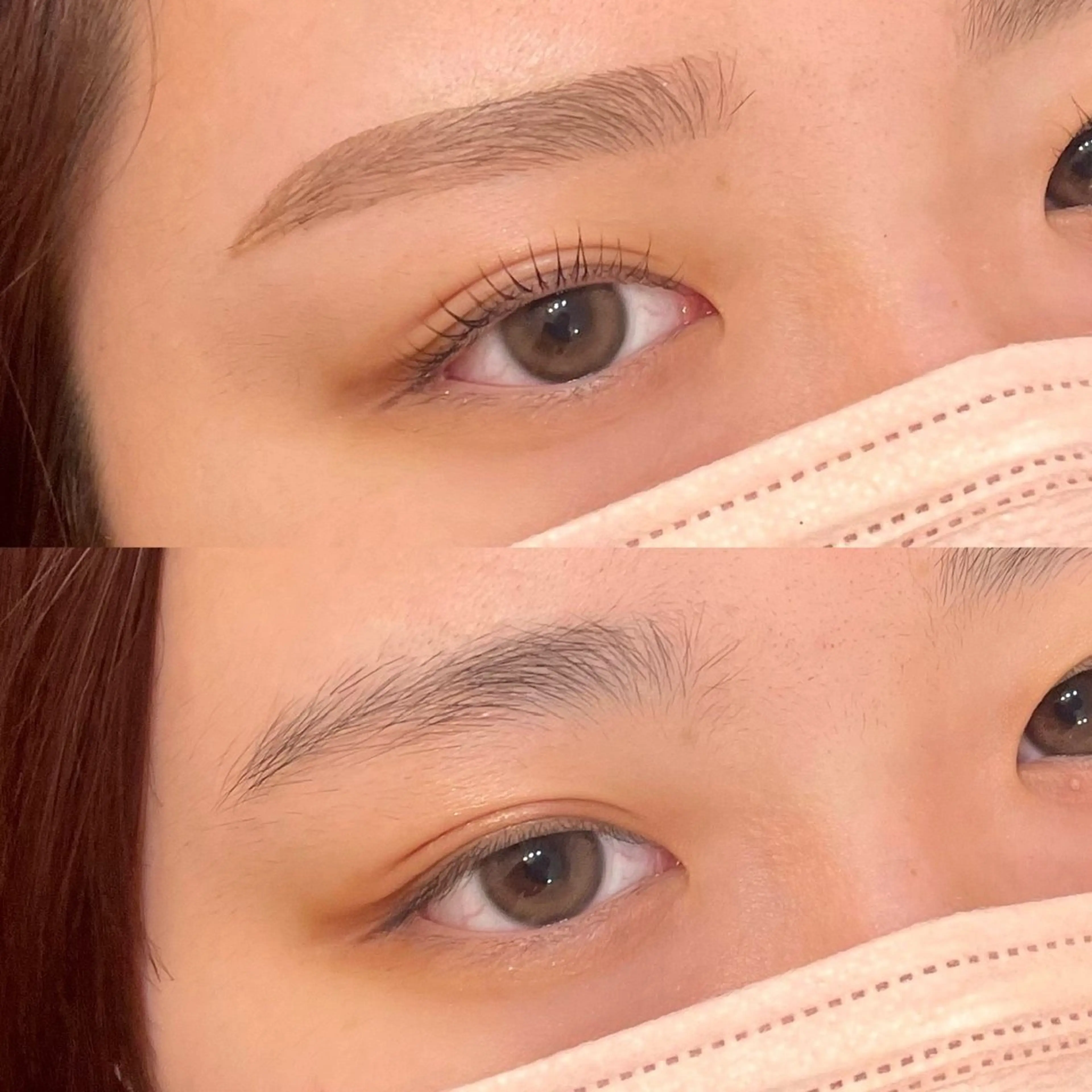 マツエク・マツパ 一重×まつ毛パーマ 山田 ななのマツエク・マツパデザイン