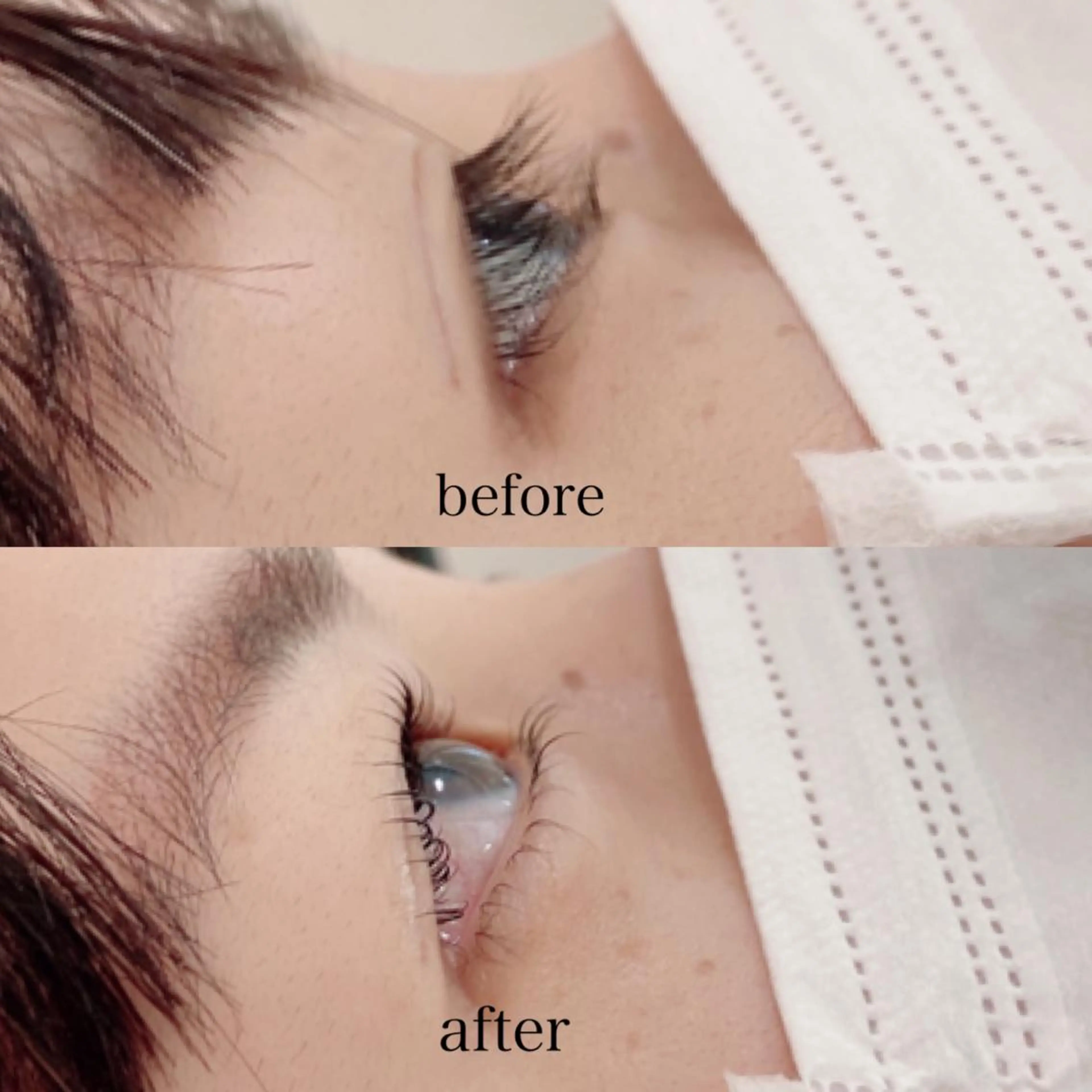 マツエク・マツパ カラーマツエク フラットラッシュ 韓国風マツエク パリジェンヌラッシュリフト まつげパーマ barro.1995所属・オーダーメイドまつげ ＆まゆげ.RIKAのマツエク・マツパデザイン