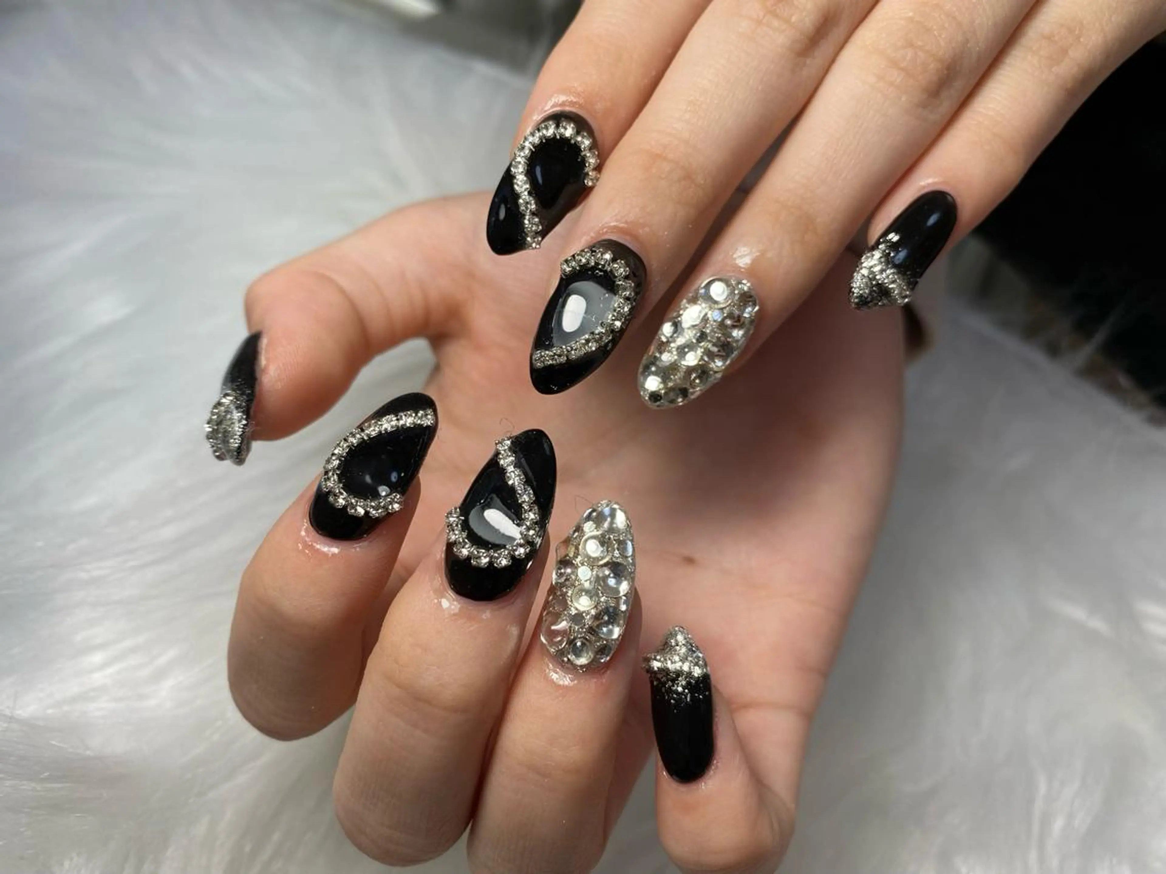 ネイル ハンドネイル Mana‪ ‪·͜· ❤︎‬のネイルデザイン