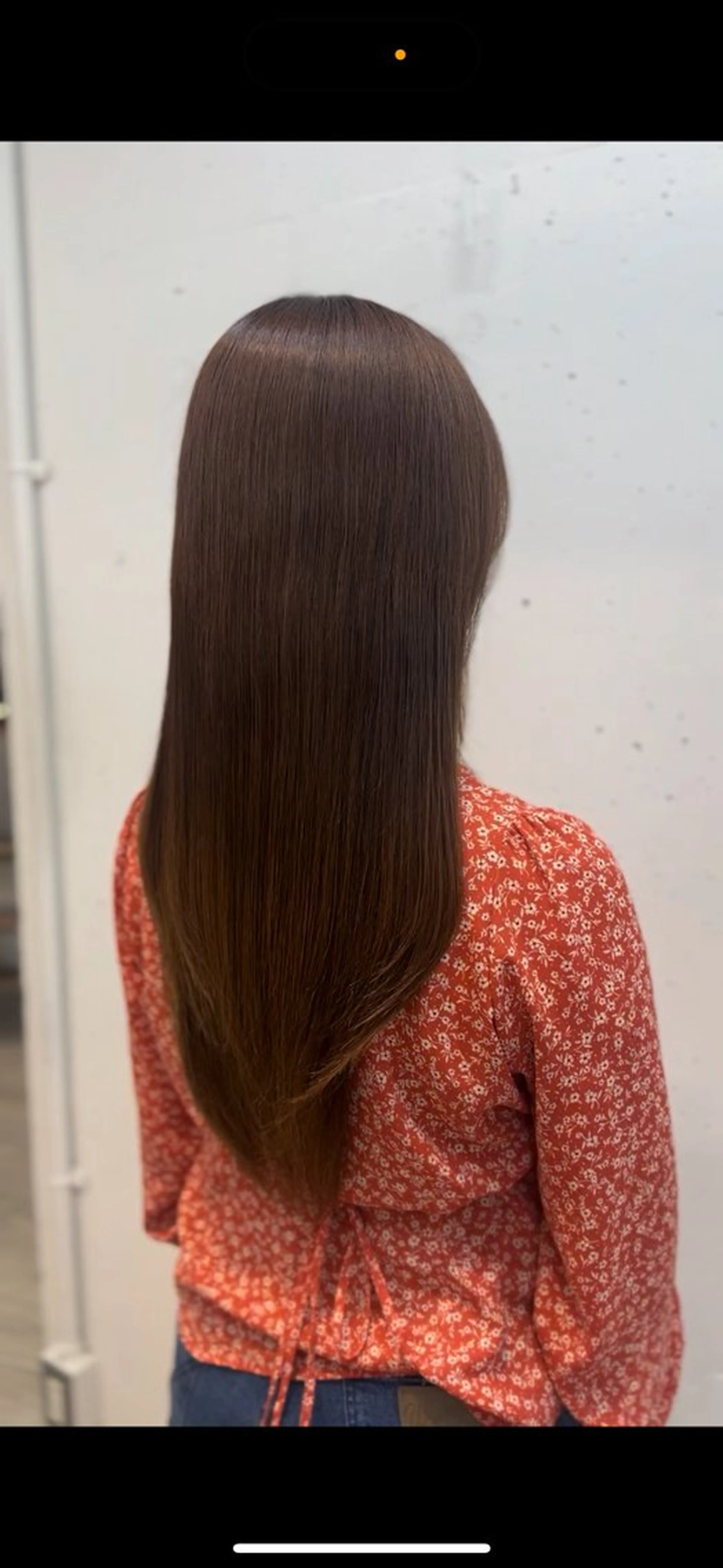 セミロング ノグチ サクヤのヘアスタイル