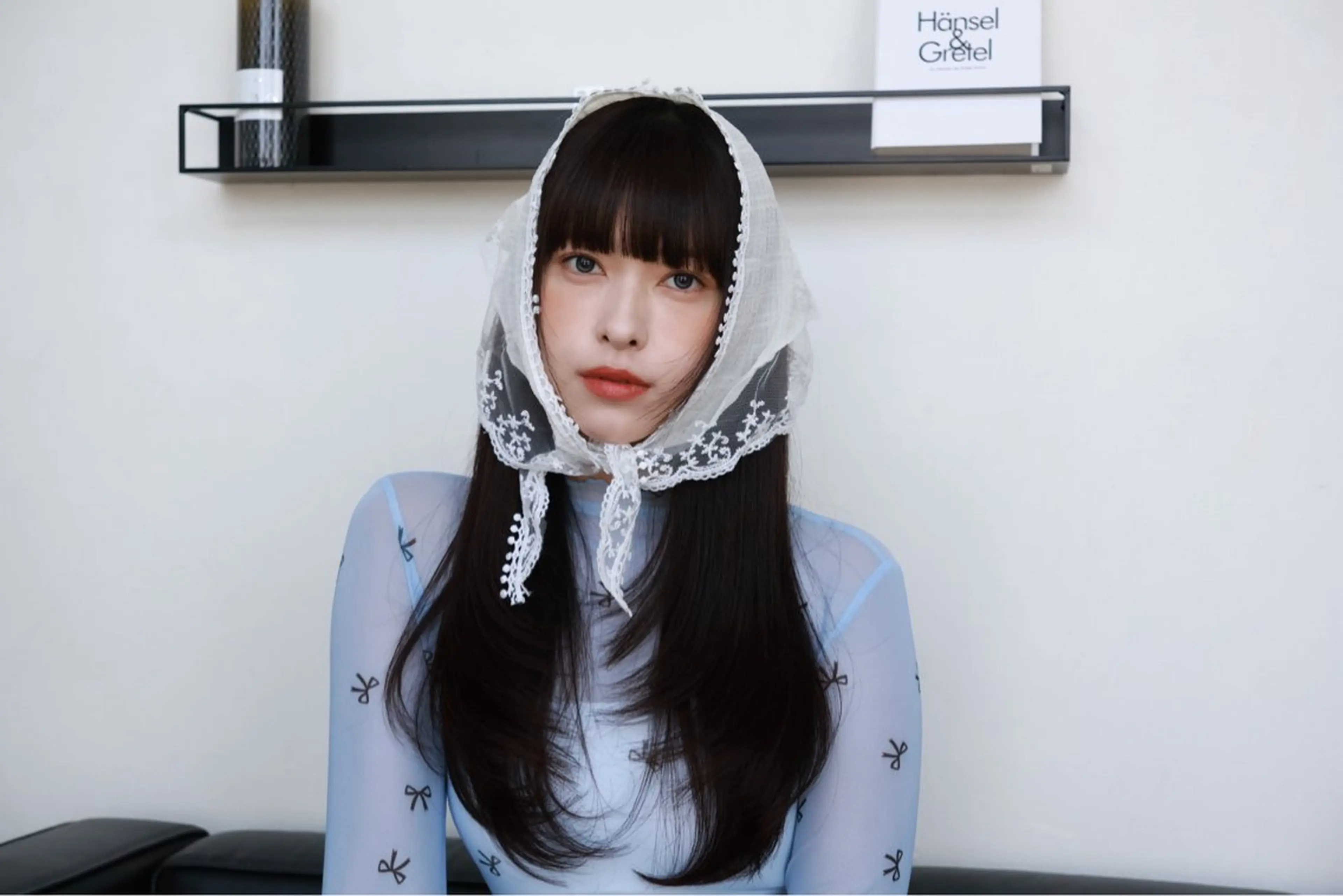 ロング 韓国風ヘア レイヤーカット 立川🤍韓国ヘア/ レイヤー🇰🇷🖤のヘアスタイル