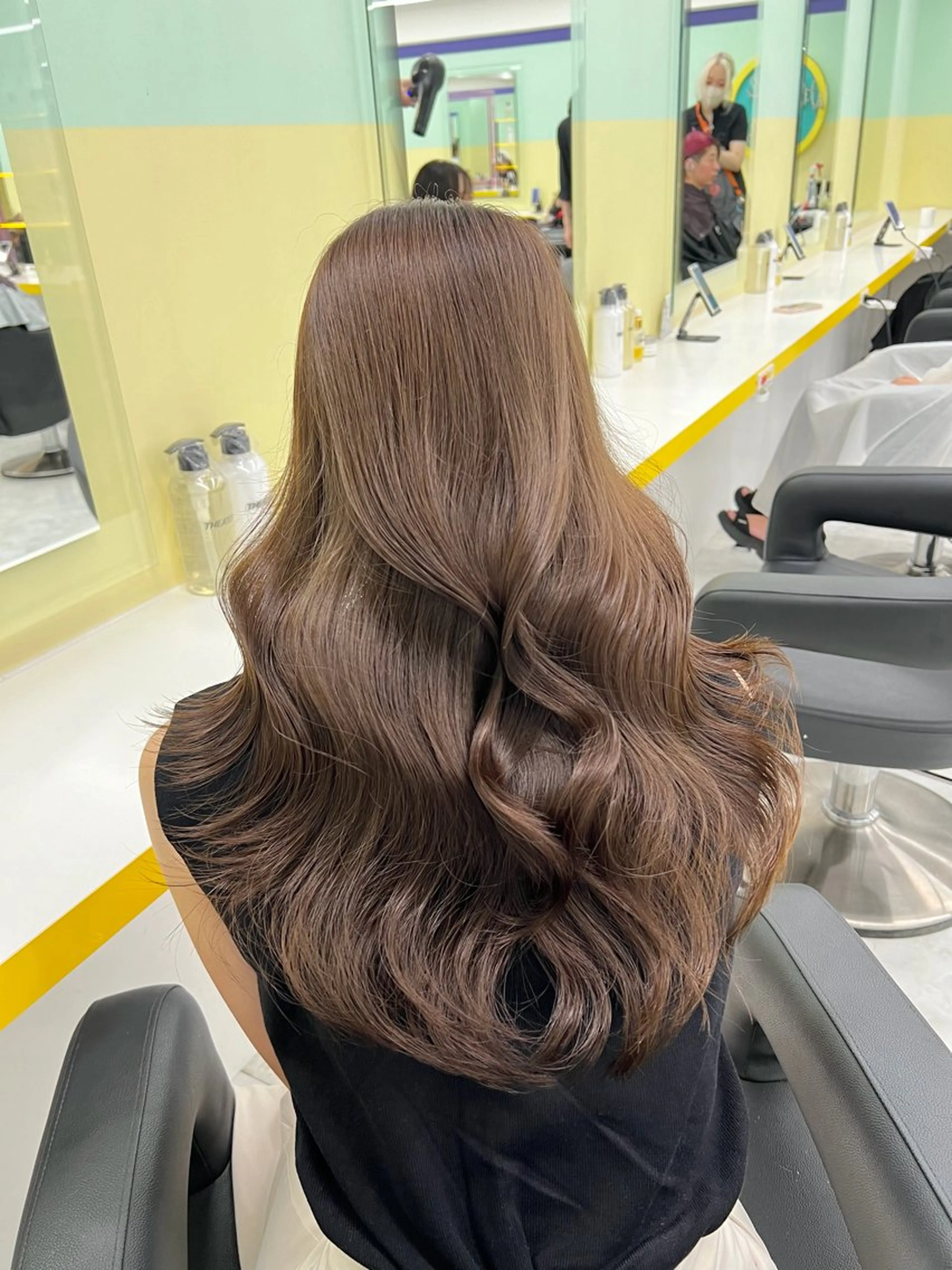 ロング カラー レイヤー/韓国❣️ 髪質改善/亘紘輝のヘアスタイル