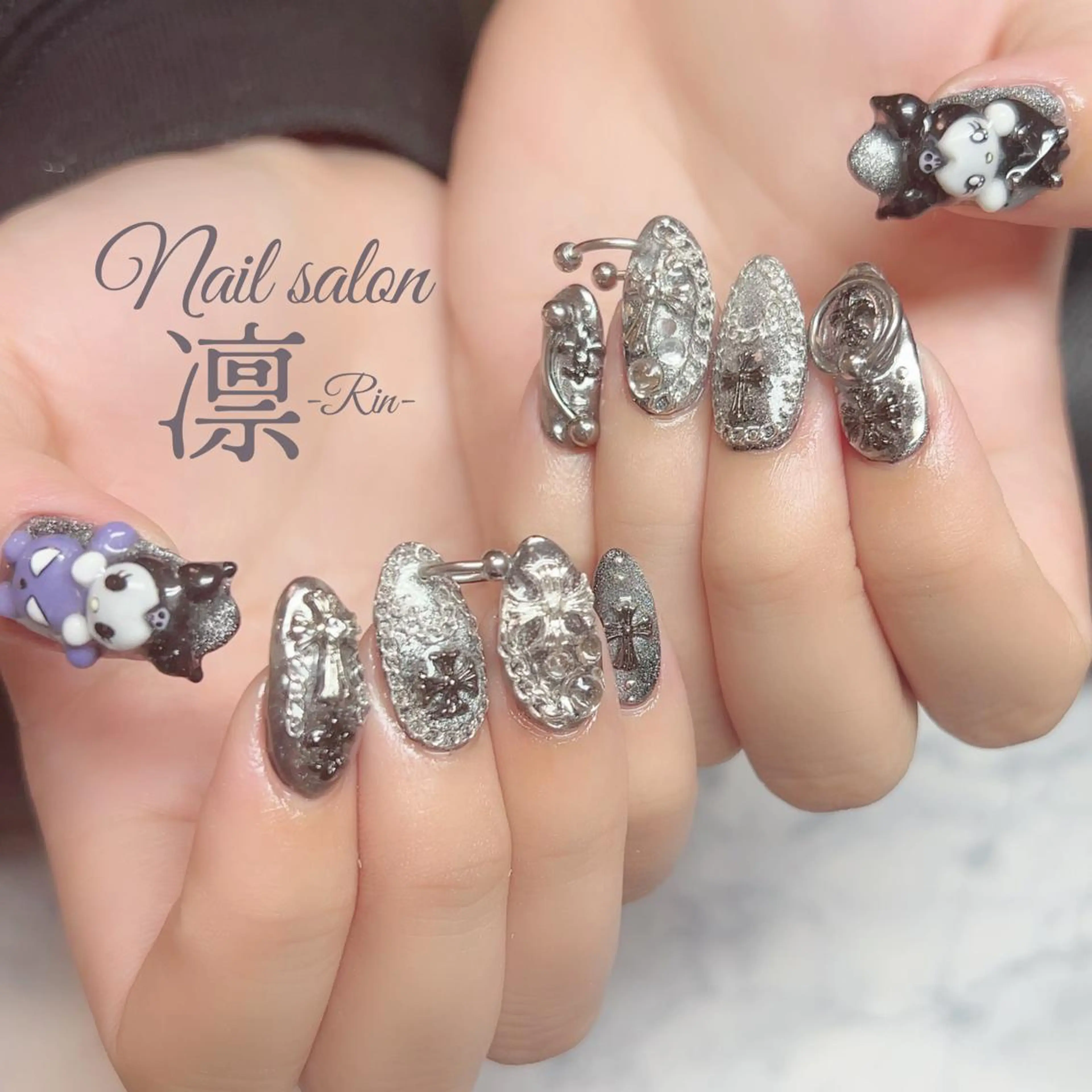 ネイル ジェルネイル private salon凛のネイルデザイン