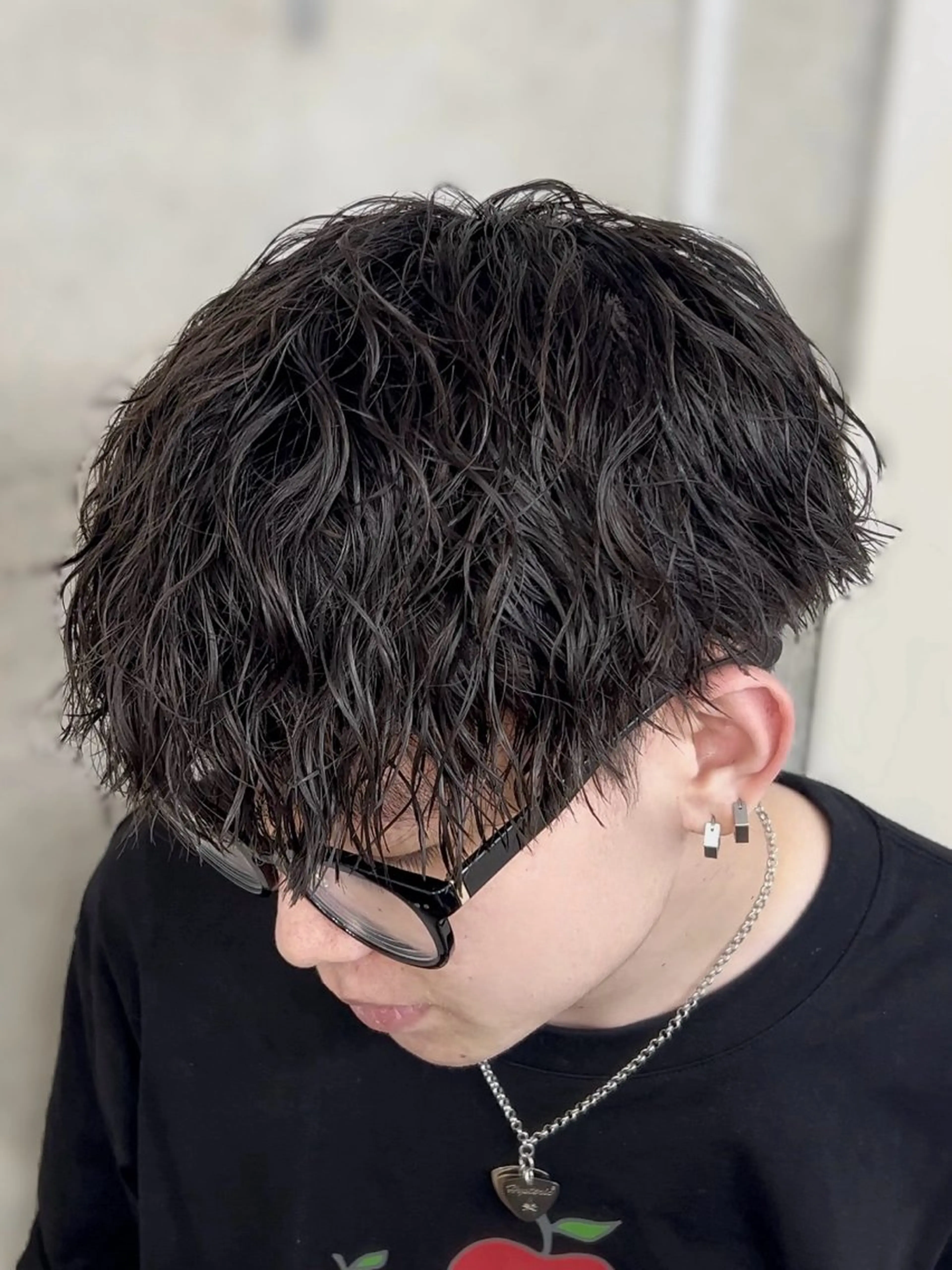パーマ メンズ Rikito .のヘアスタイル