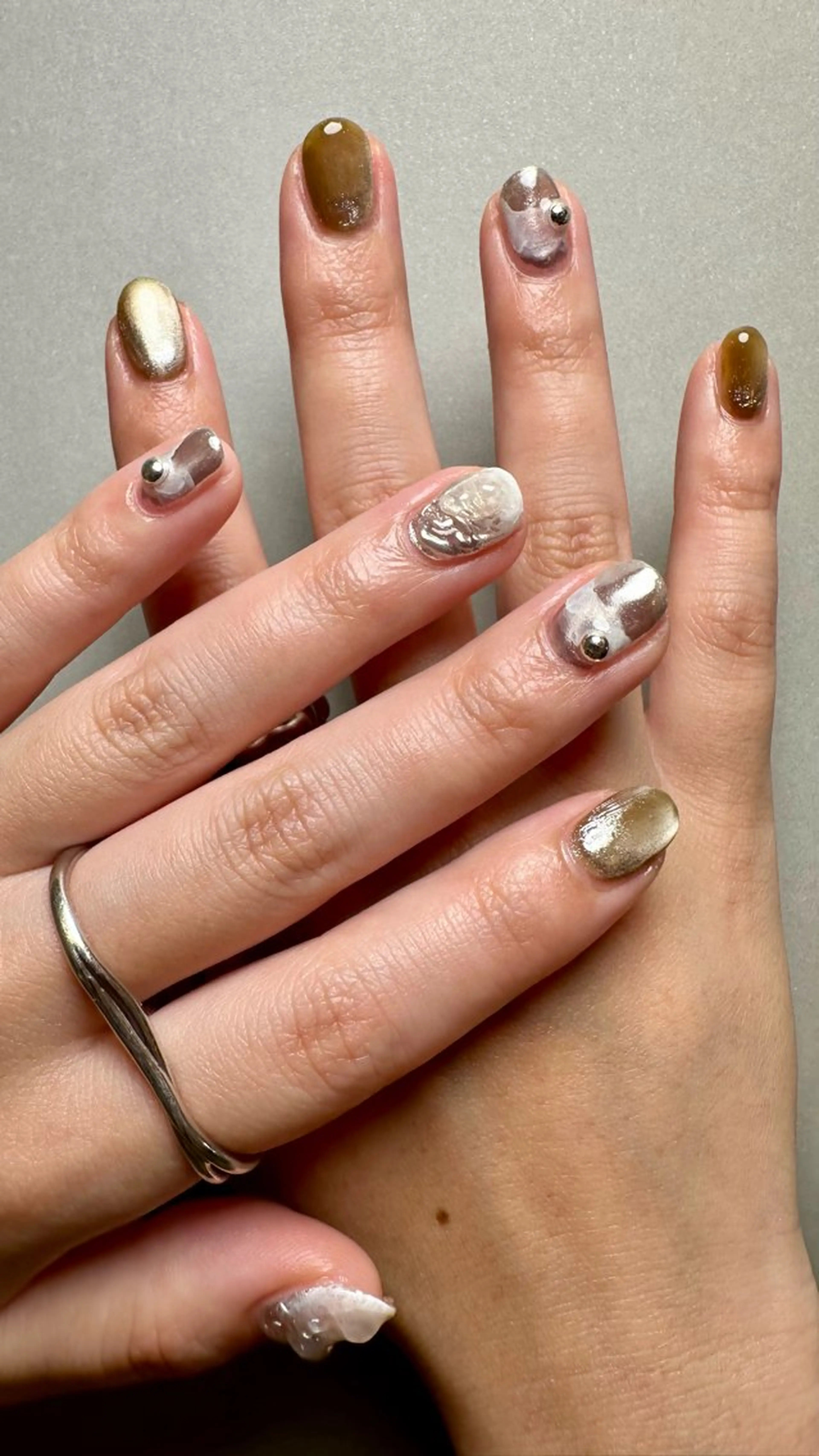 ネイル ニュアンスネイル Atelier Ariのネイルデザイン