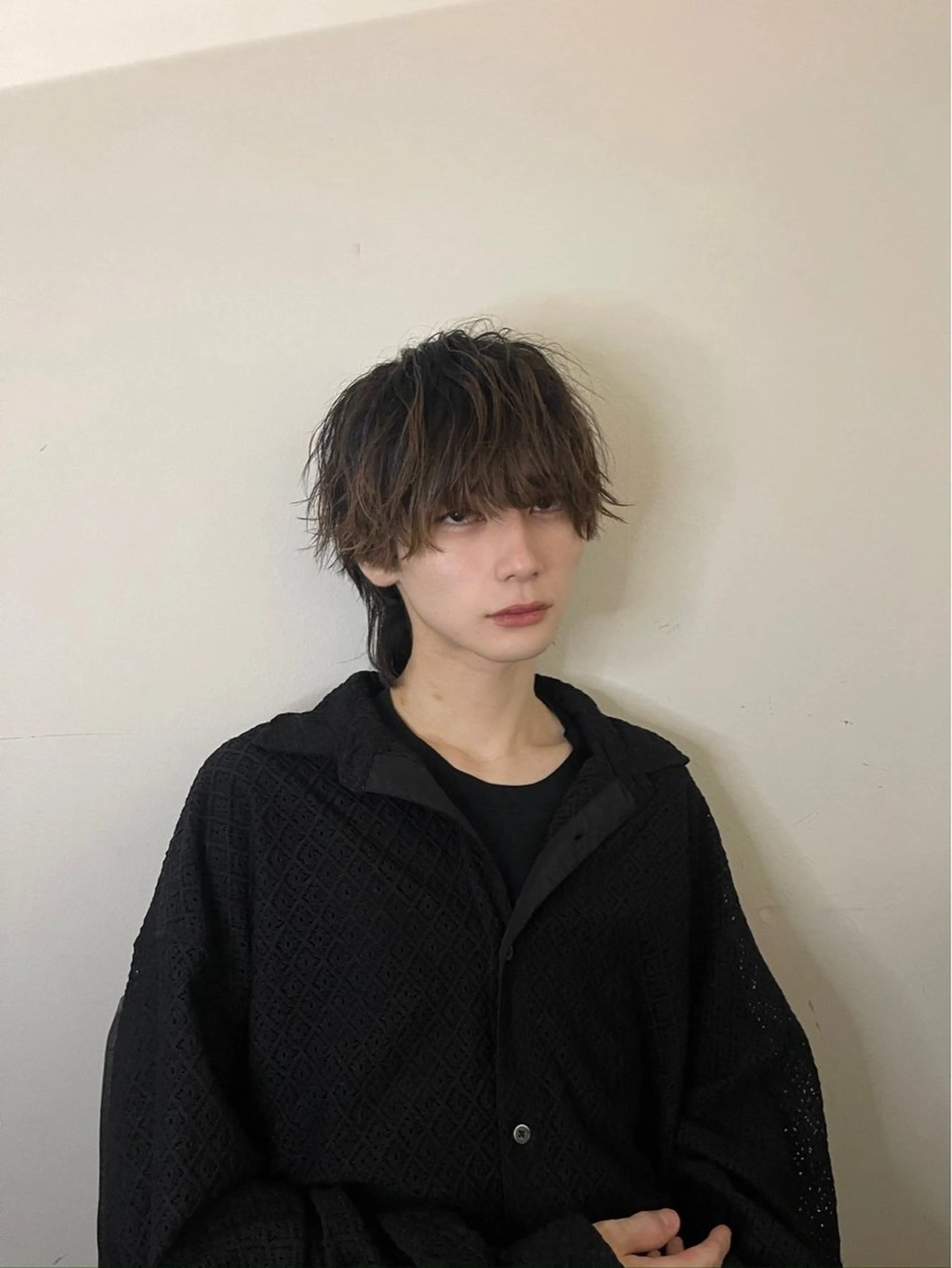 メンズハイトーン 北斗💍レイヤーのヘアスタイル