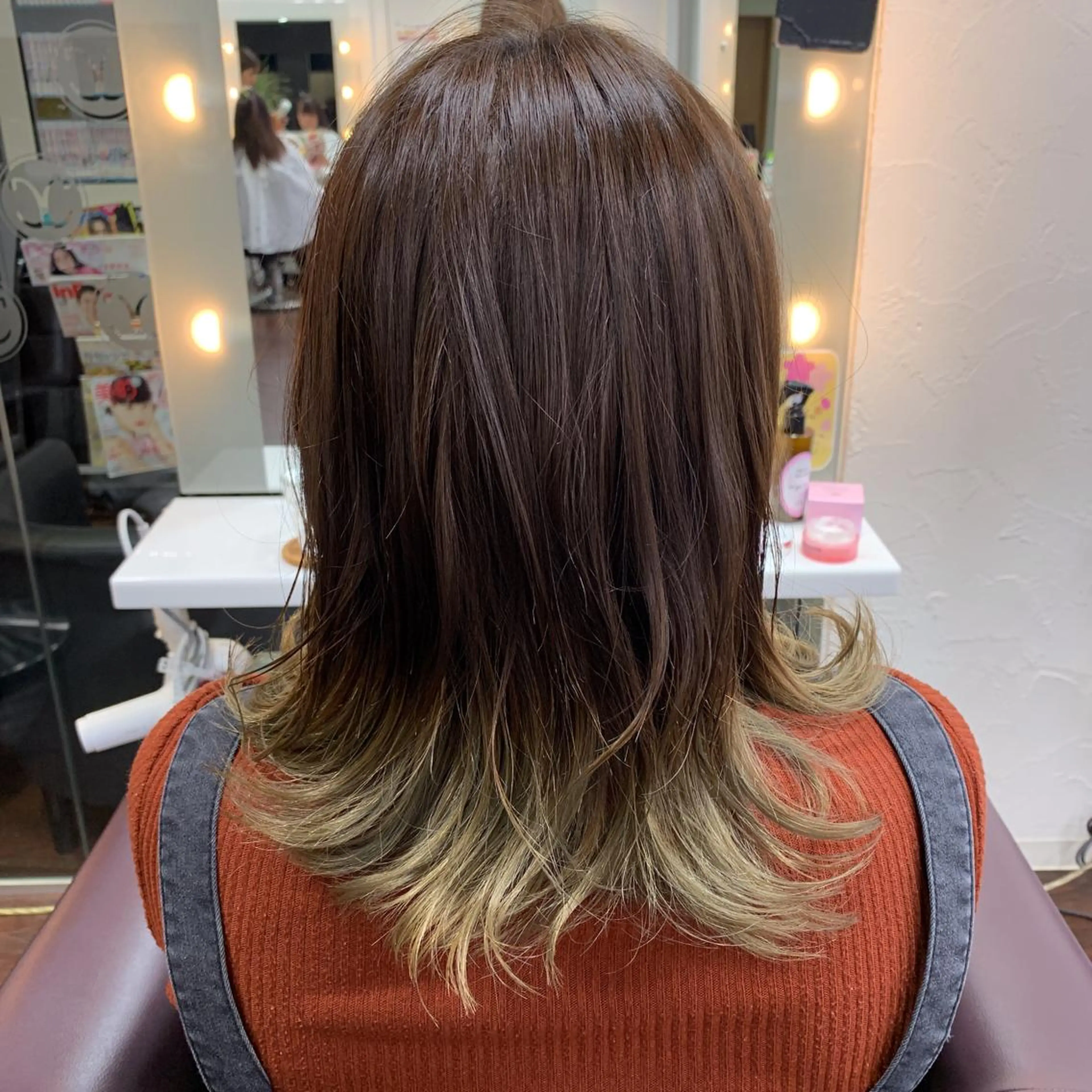 ミディアム カラー 髪質改善カラー🦋 田村のヘアスタイル