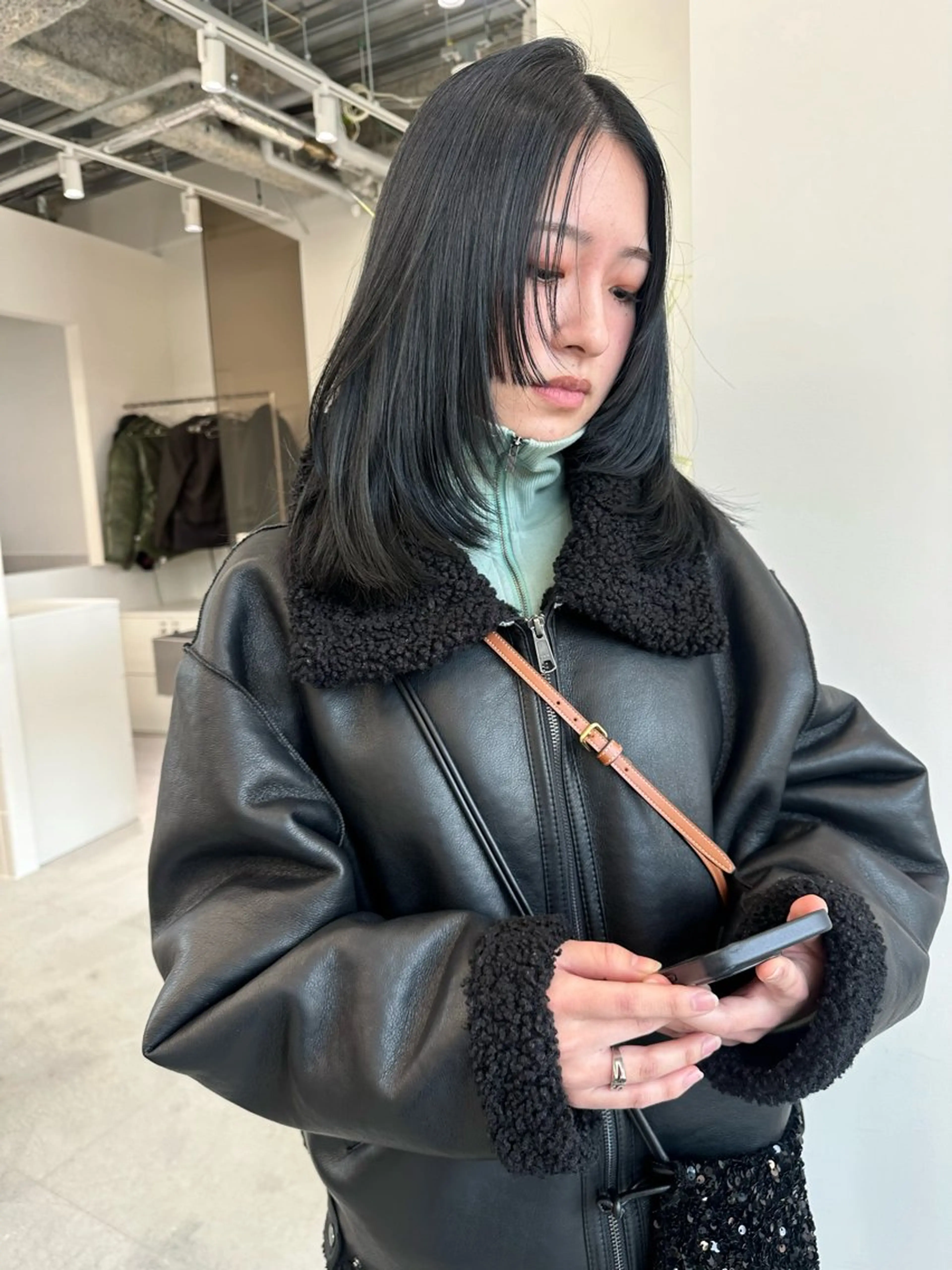 ミディアム カラー ヘアカラー ブリーチモデル /  Runa☾のヘアスタイル