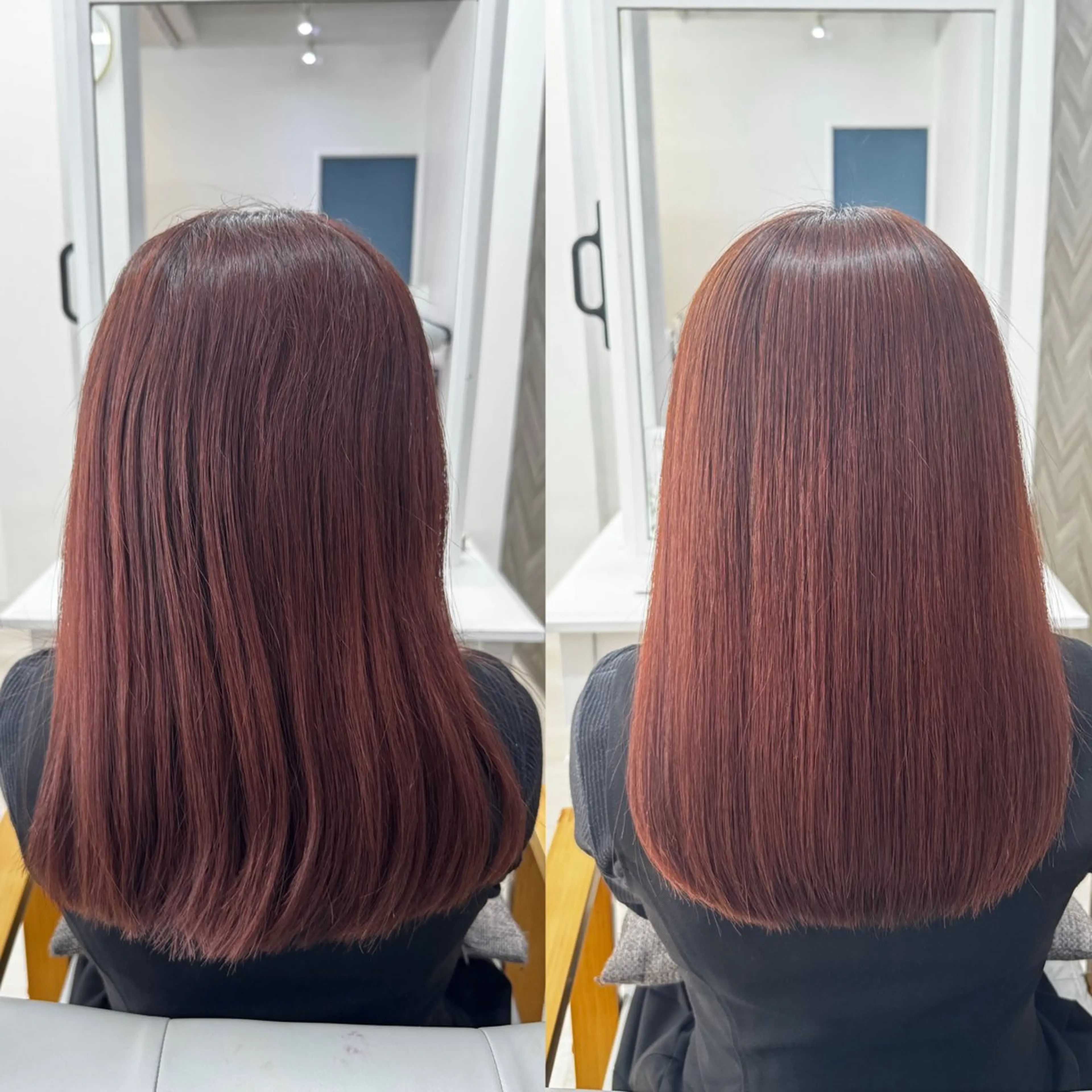 ロング 縮毛矯正 武田 つぐみのヘアスタイル