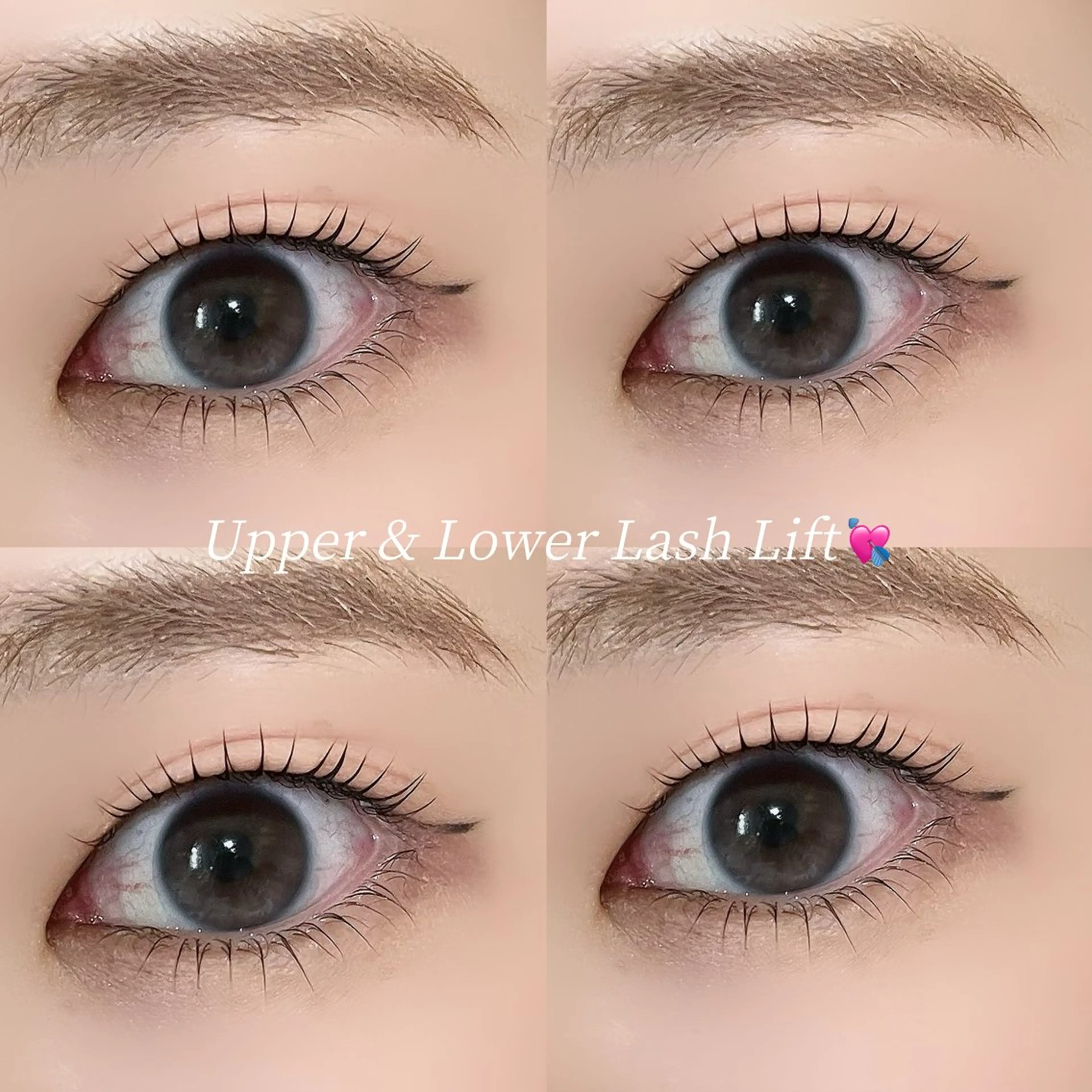 マツエク・マツパ ナチュラル 一重×まつ毛パーマ enon Sakiのマツエク・マツパデザイン