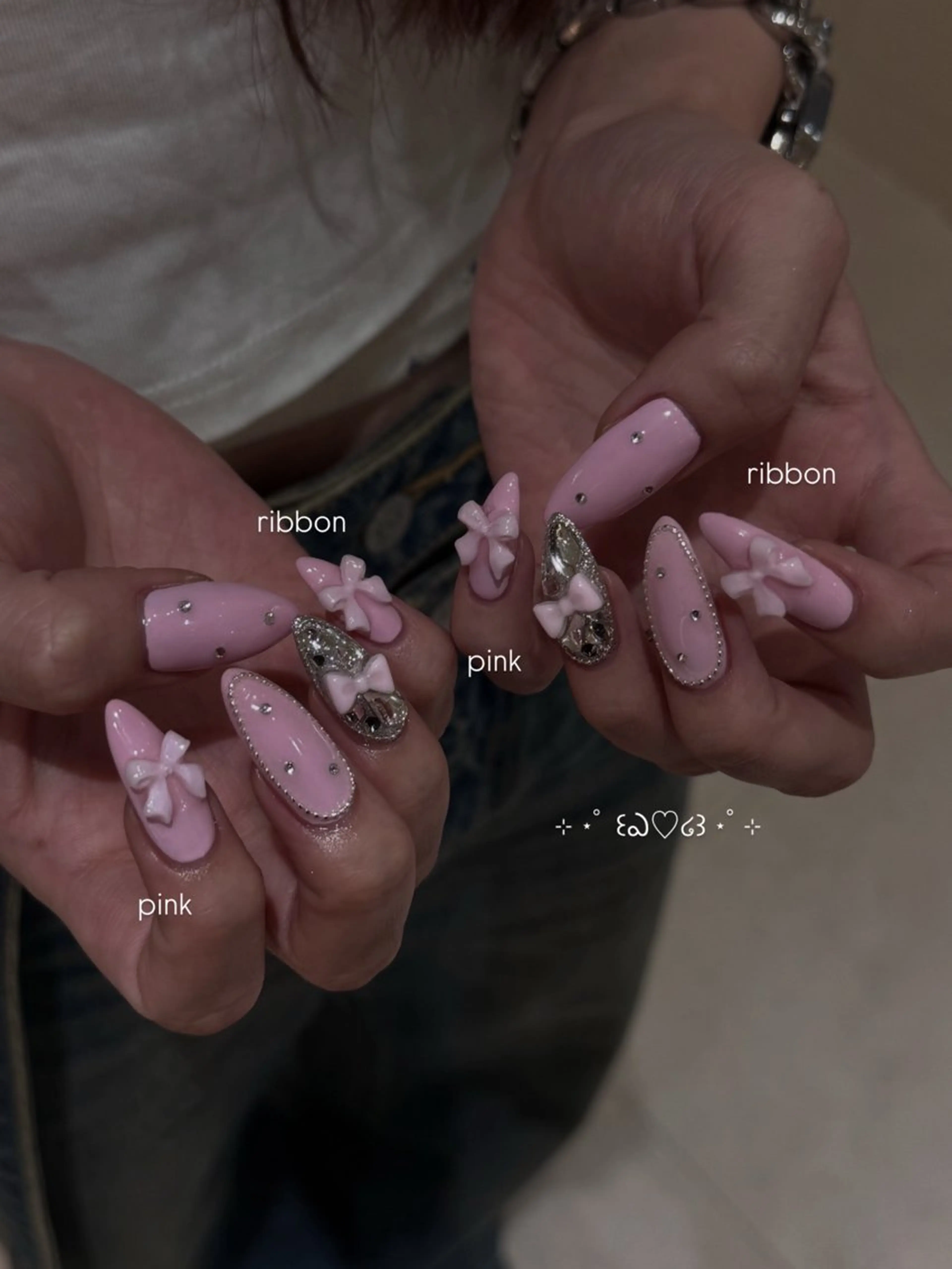 ネイル ハンドネイル mikoto 🎀 艶々美フォルムのネイルデザイン