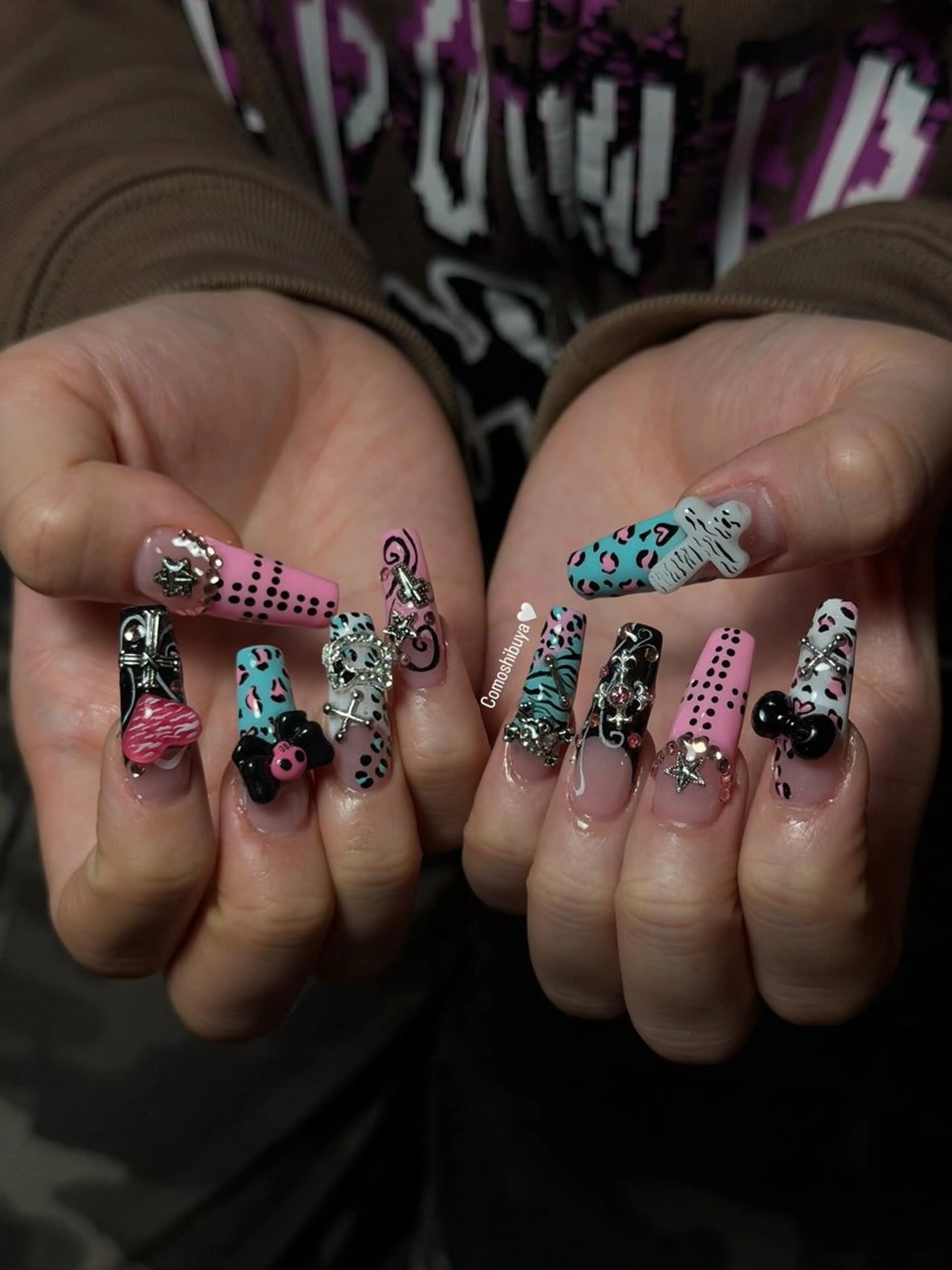 ネイル 韓国ネイル シンプルネイル ワンホンネイル ハンドネイル CoMo Nailのネイルデザイン