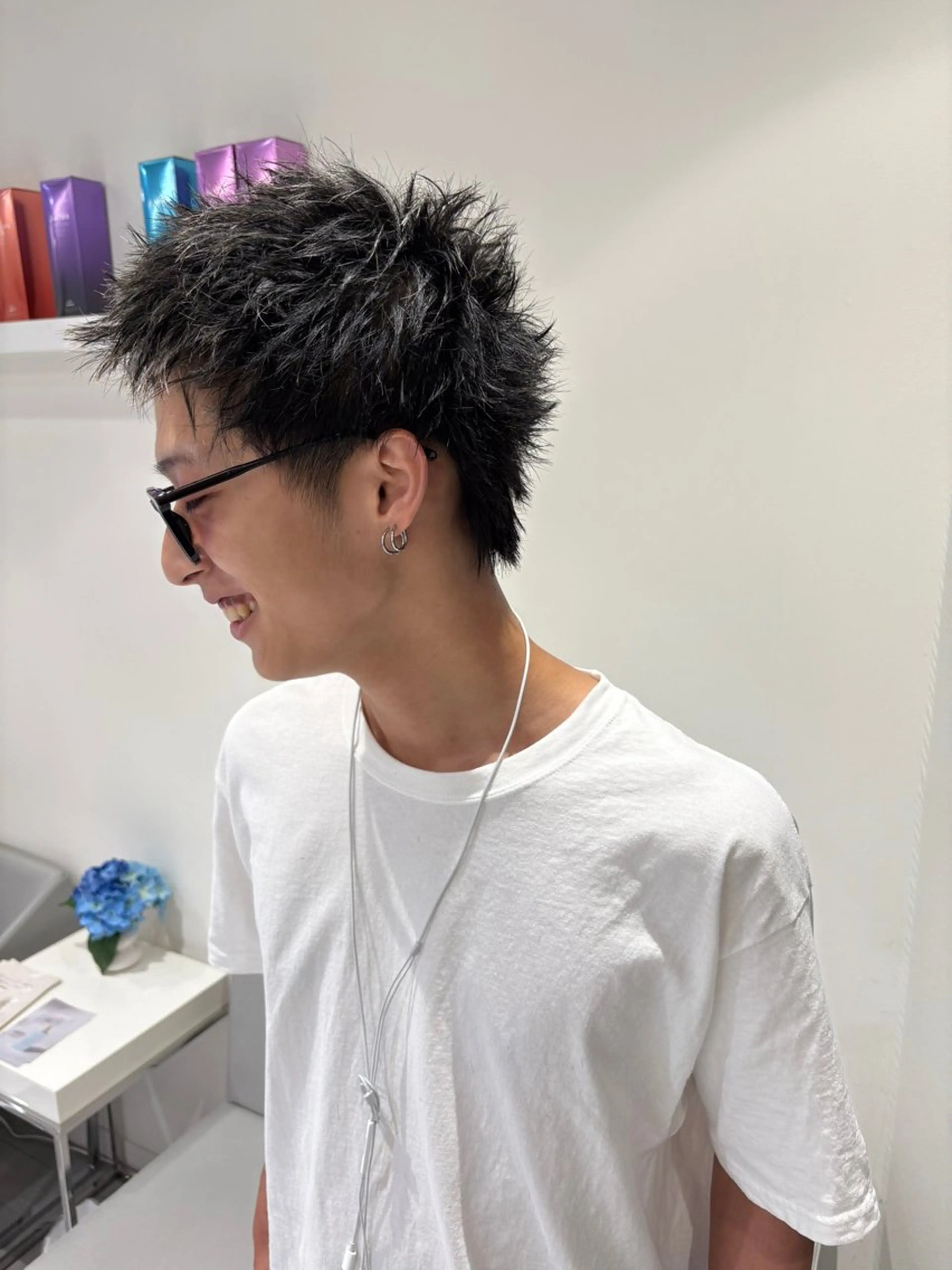 メンズ モデル募集中‼️ 村上湧大のヘアスタイル