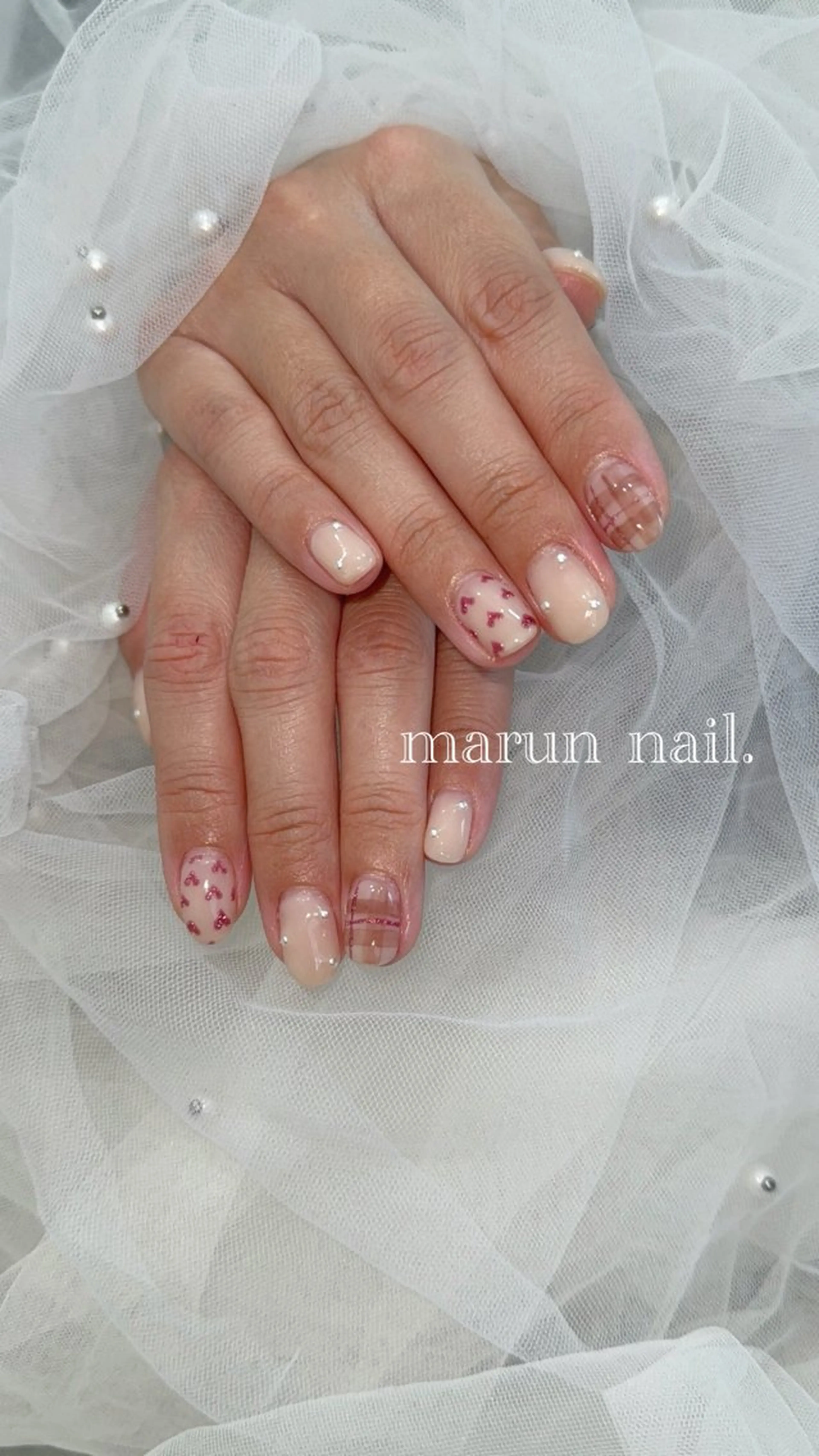 ネイル ハンドネイル marun._ megumi.のネイルデザイン