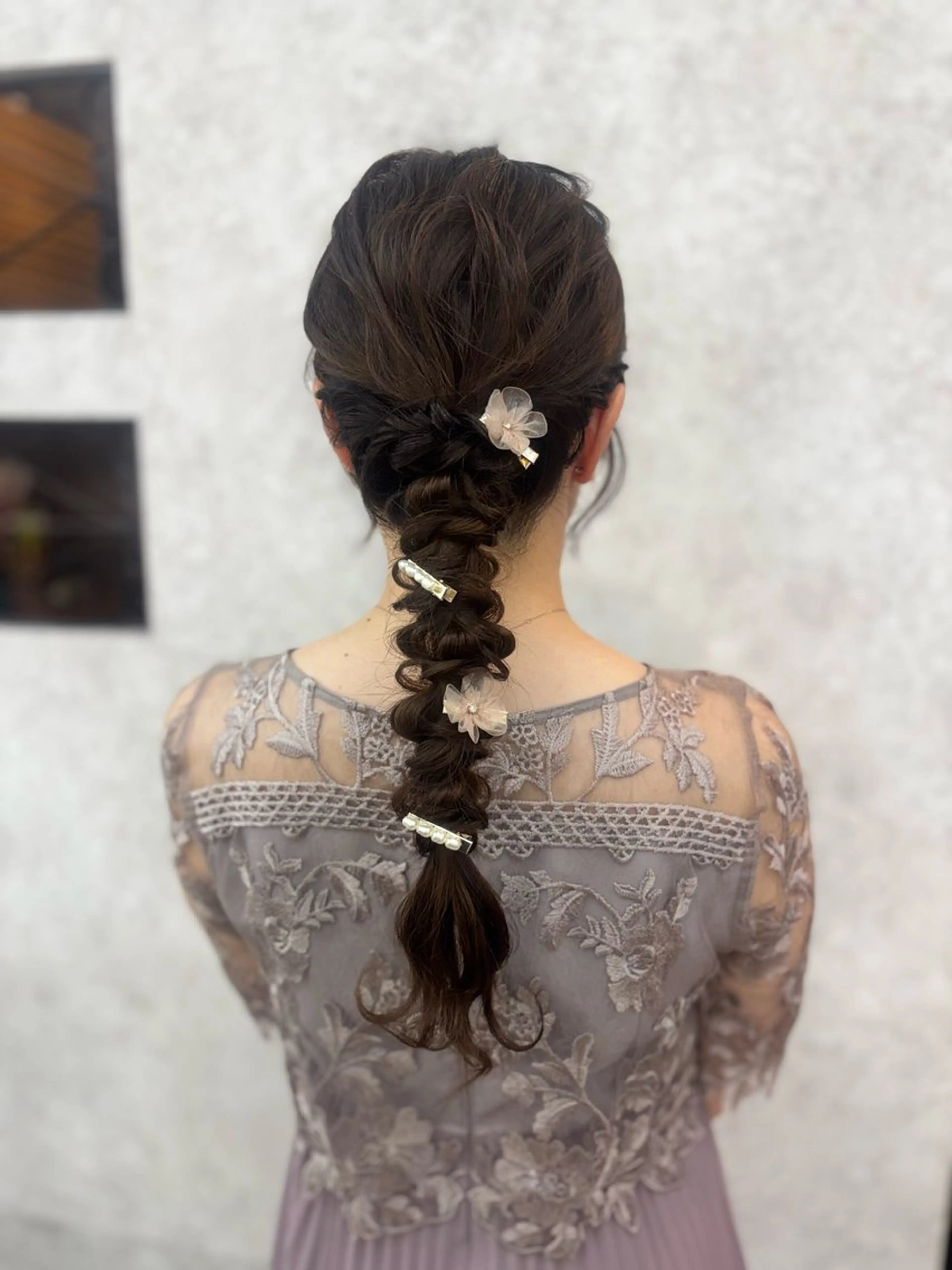 ロング ヘアセット 💘Kurea💘 艶髪/韓国/暗髪のヘアスタイル