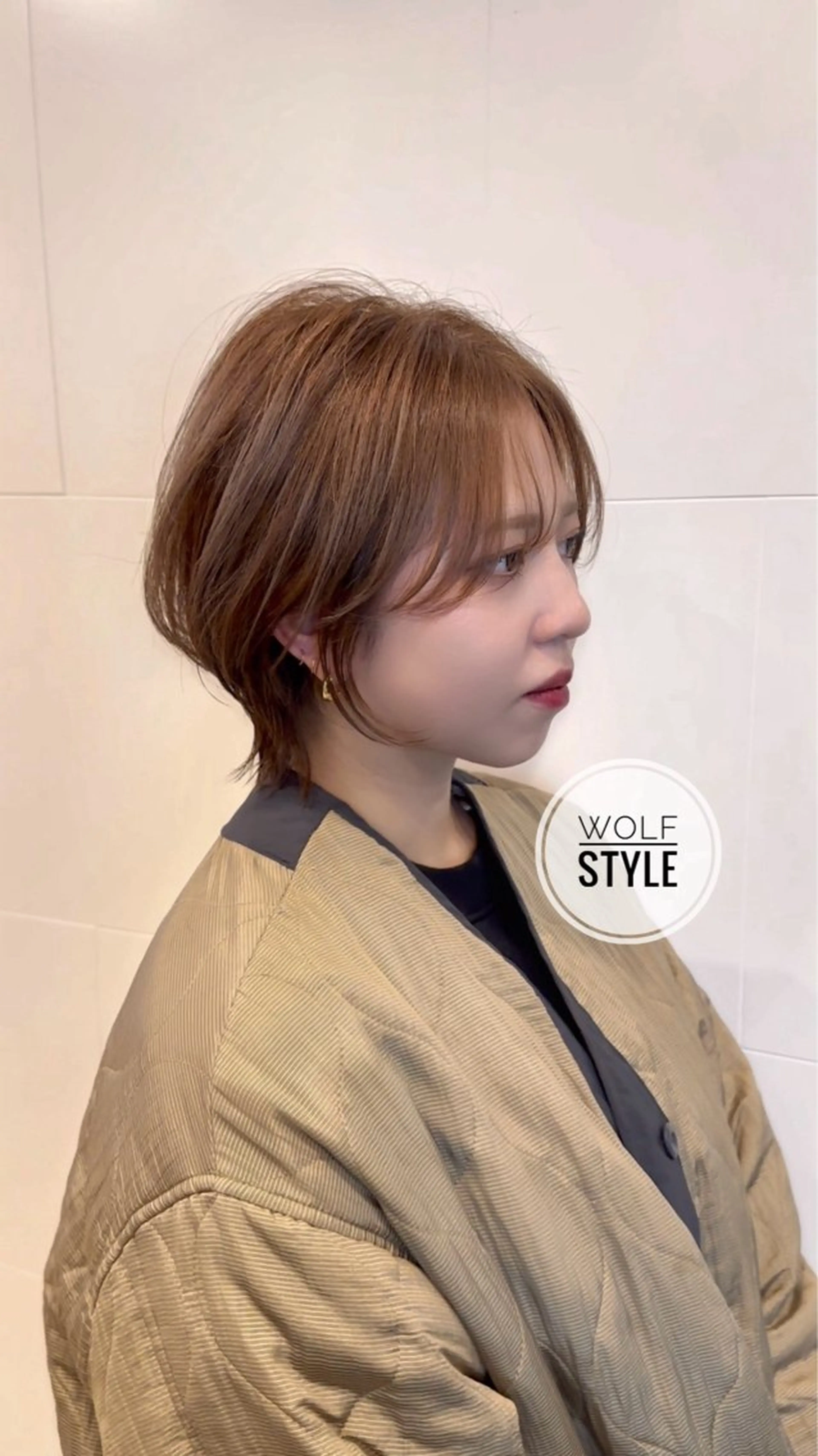 ショート カラー カット ヘアカラー 艶カラー／艶髪/川上 慶貴のヘアスタイル