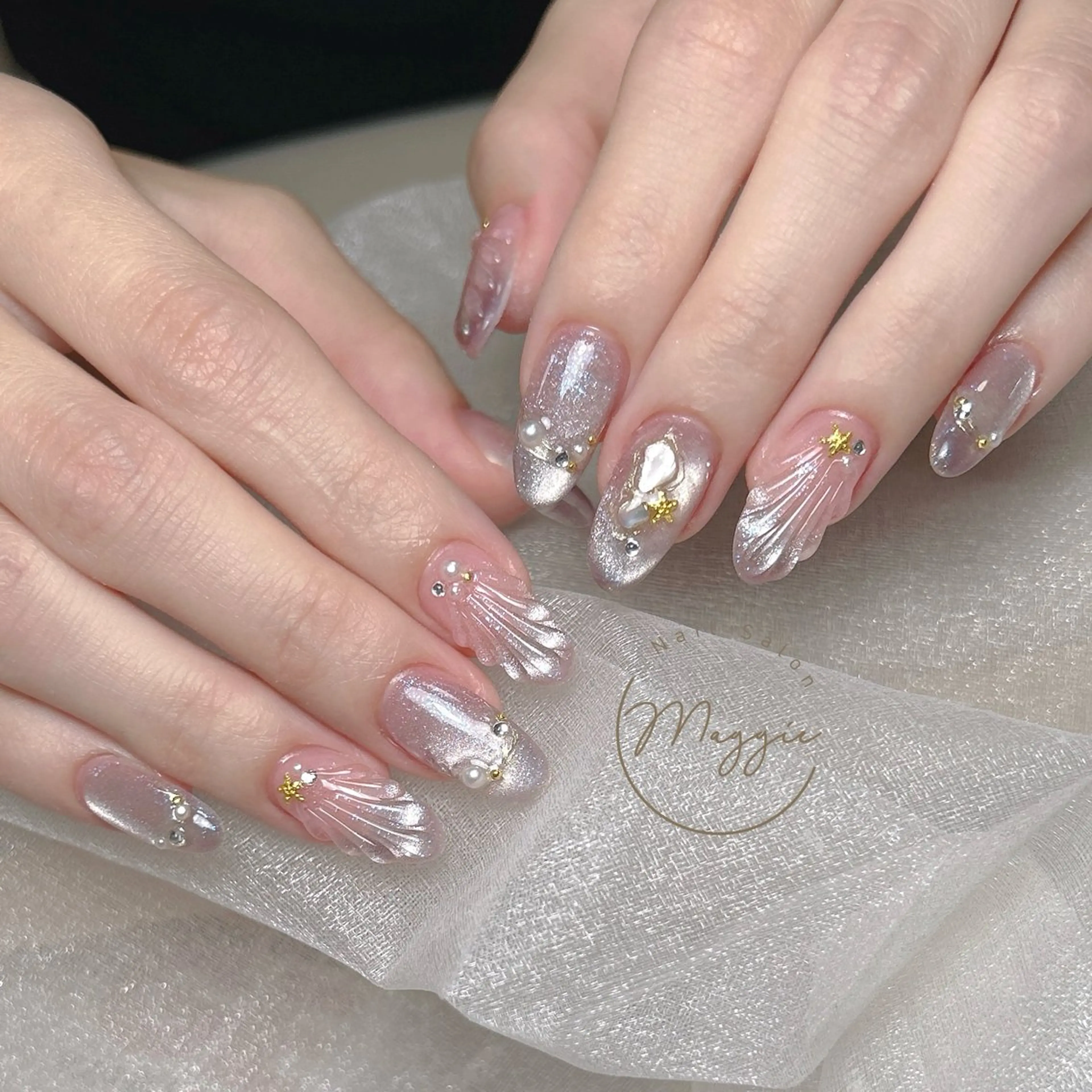 ネイル ハンドネイル Maggie Nail🦩のネイルデザイン