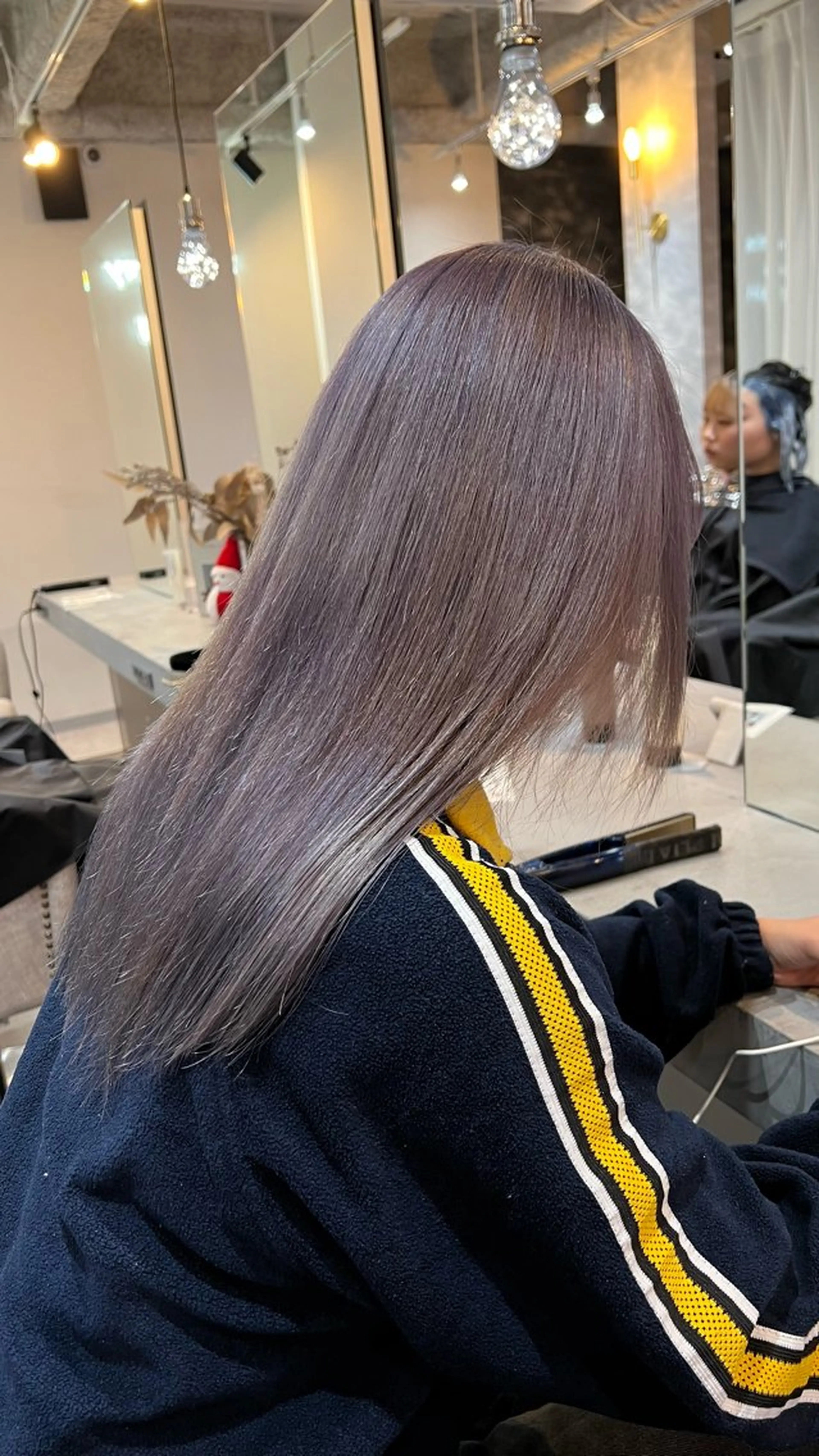 ミディアム 💓Yuri💓 ハイトーン/デザインのヘアスタイル