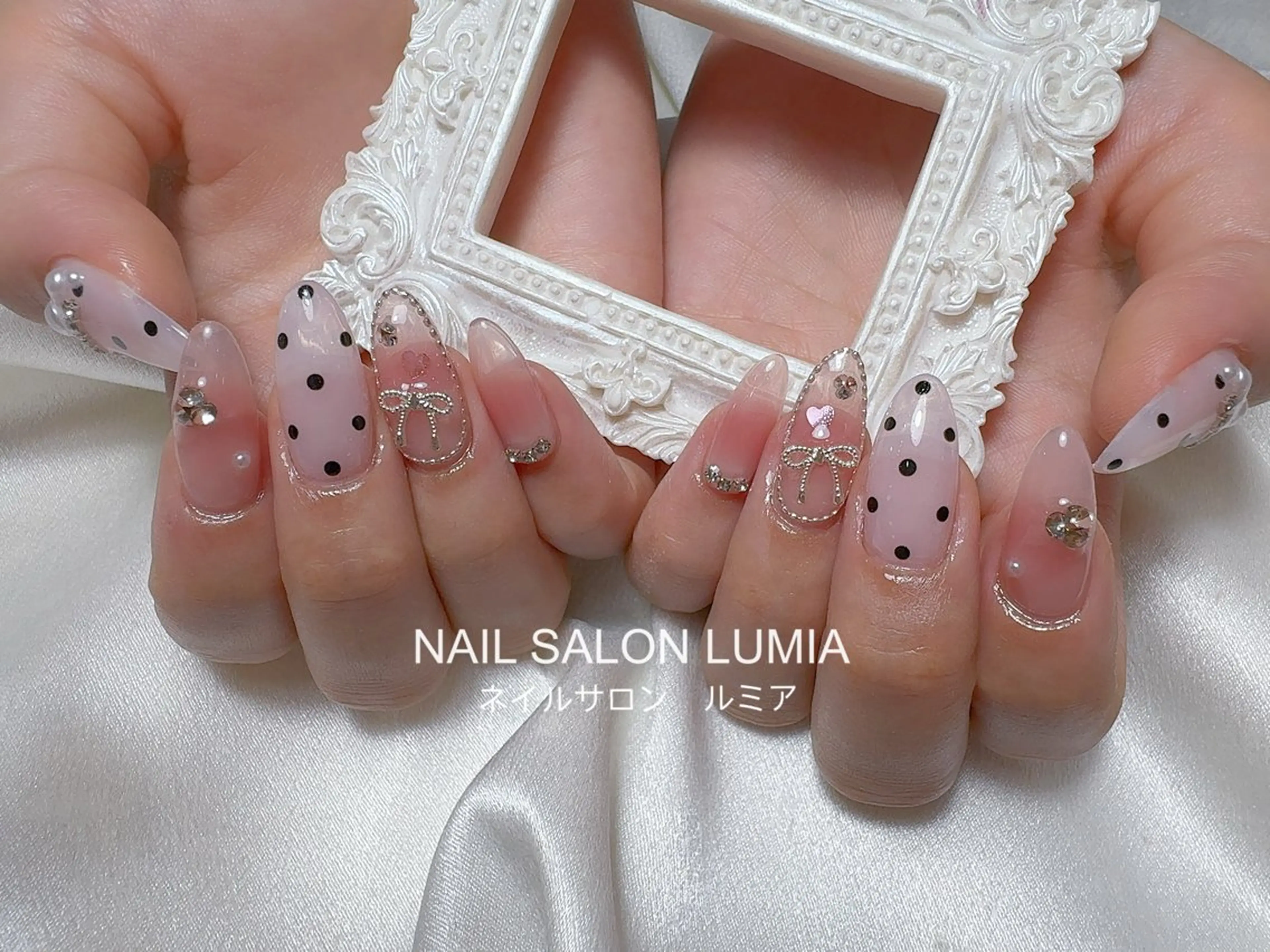 ネイル ハンドネイル ネイルサロン ルミア Lumia 店長のネイルデザイン