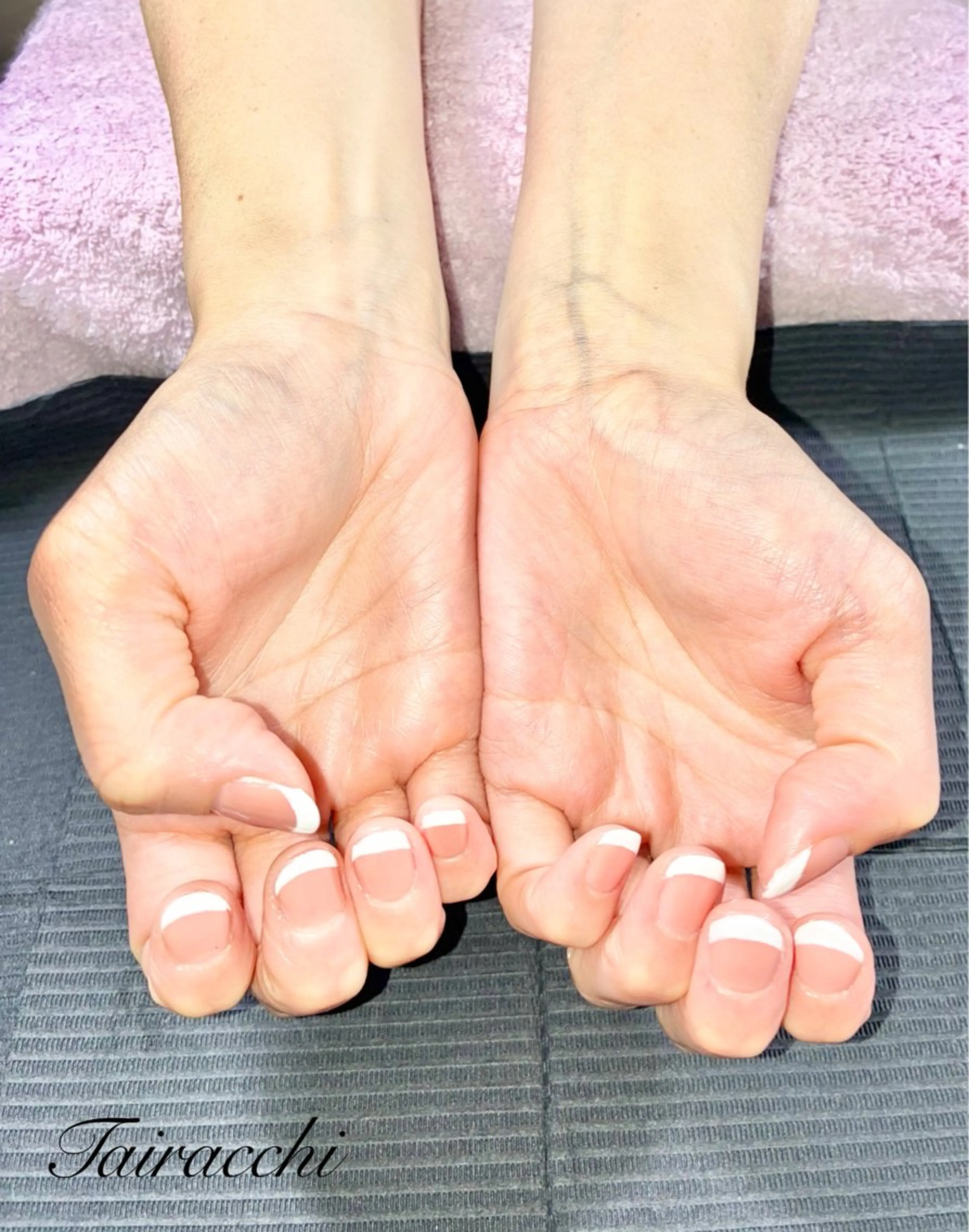 ネイル フレンチネイル Tairacchi タイラッチのネイルデザイン