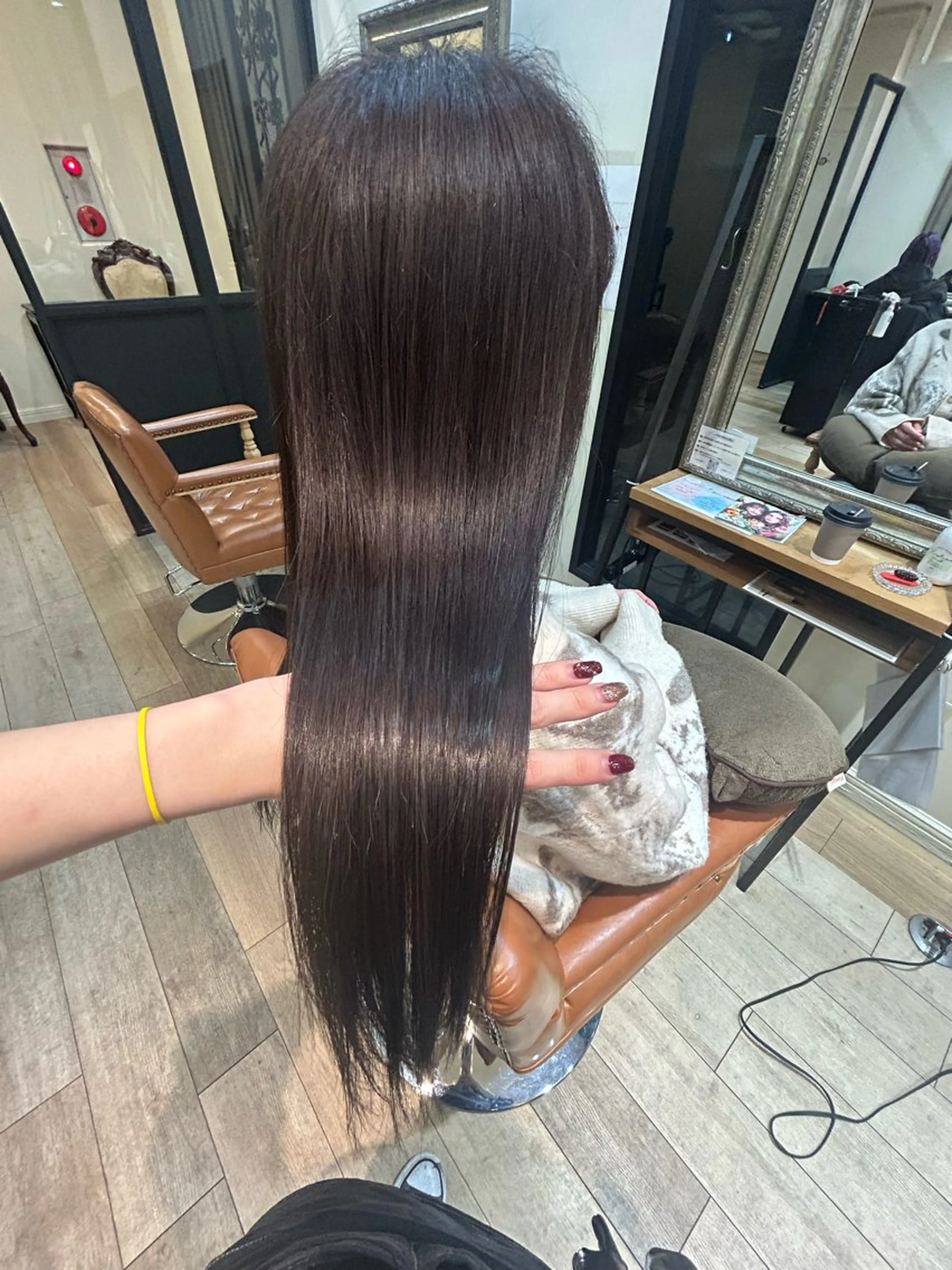 ロング カラー 松尾 遥花のヘアスタイル