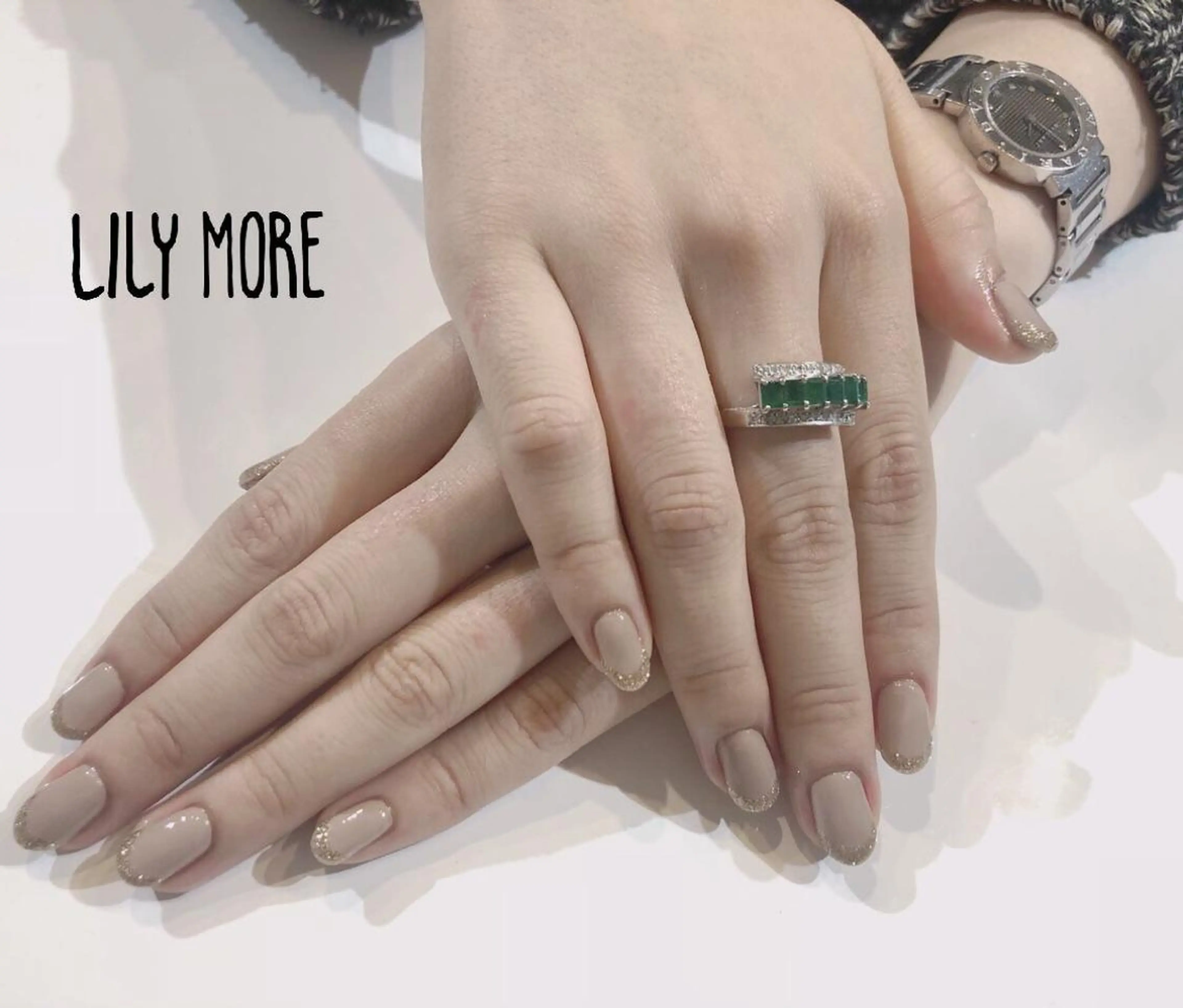 ネイル シンプルネイル Lily closetのネイルデザイン